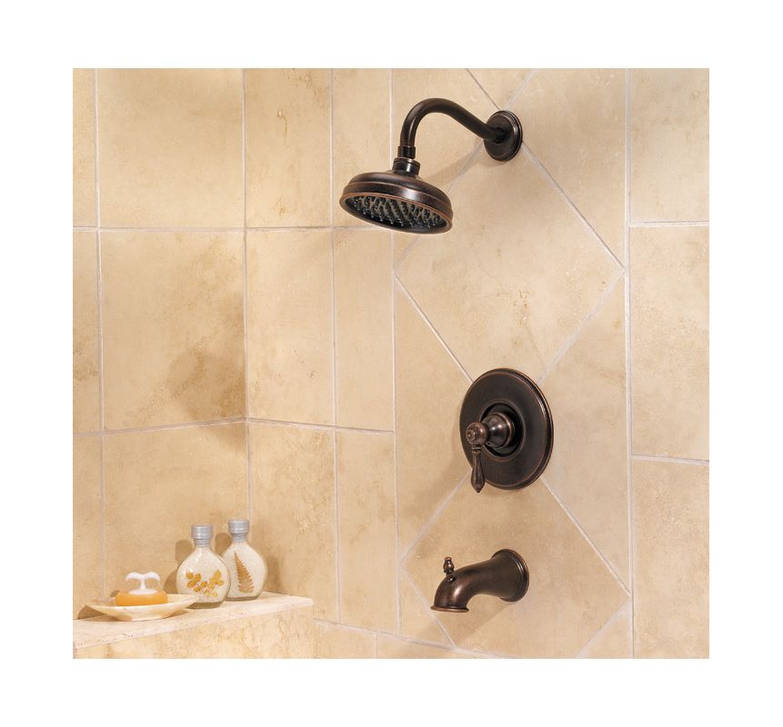 Pfister R89 8mbk Brushed Nickel Marielle Single Handle Tub And