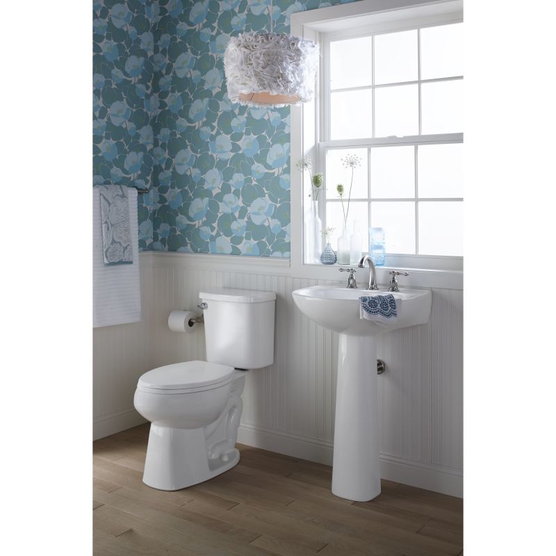 Sterling 442128 0 White Sacramento 21 1 4 Pedestal Bathroom Sink Sterling 442128 0 White Sacramento 21 1 4 Pedestal Bathroom Sink With Three Holes Drilled And Overflow Faucetdirect