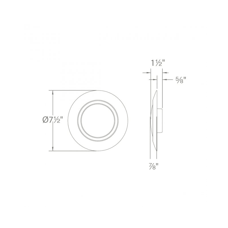 Wac Lighting Fm 616 930 Wt White I Cant Believe It S Not Recessed