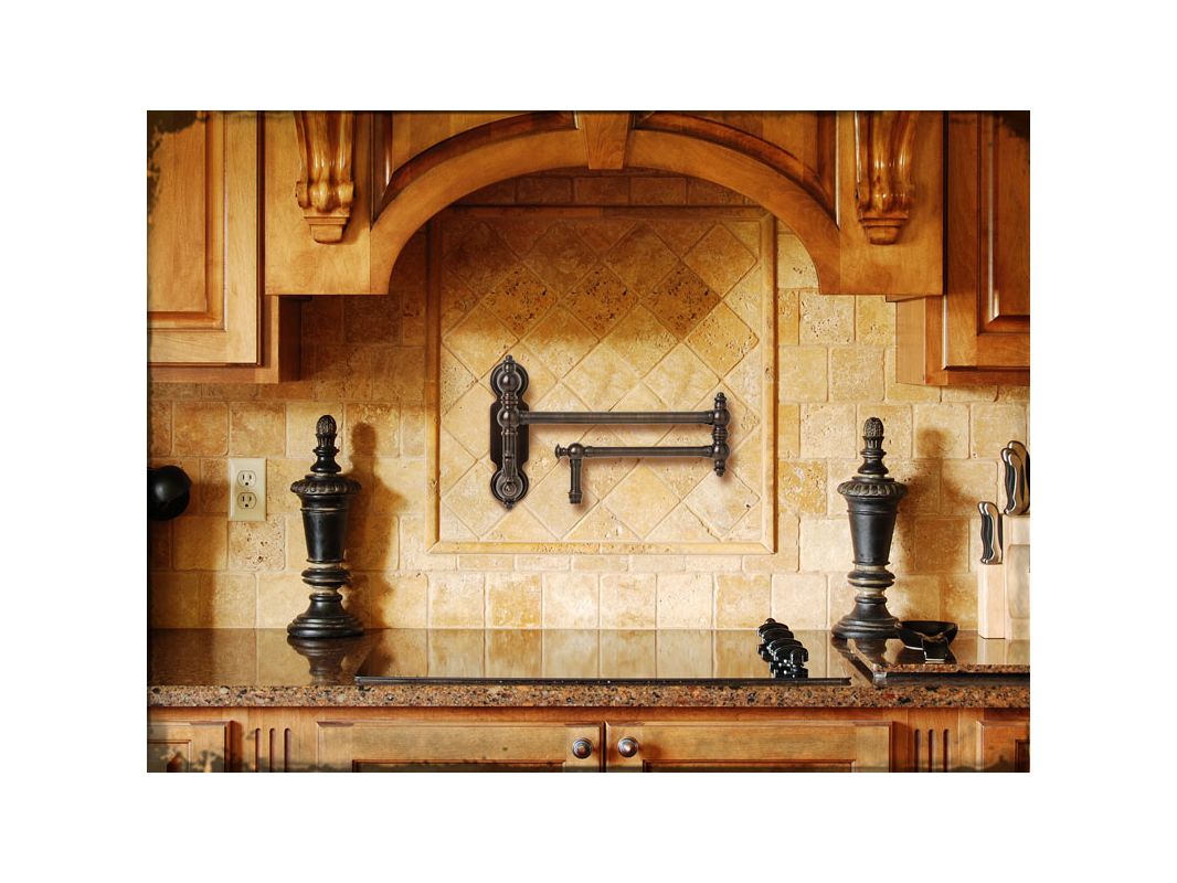 Waterstone 3100 Orb Black Oil Rubbed Bronze Towson Wall Mounted Pot Waterstone 3100 Orb Black Oil Rubbed Bronze Towson Wall Mounted Pot Filler Faucet With Lever Handle