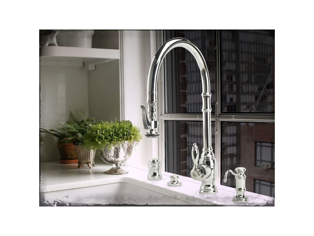 Waterstone 4030 Ap Antique Pewter Traditional Brass Air Gap