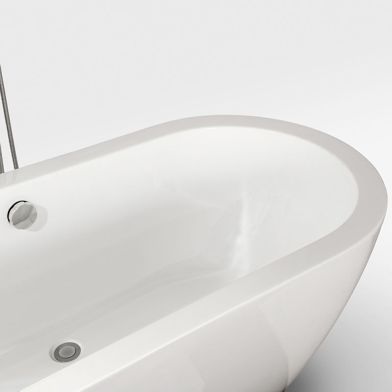 Wyndham Collection Soho Freestanding Soaking Bathtub