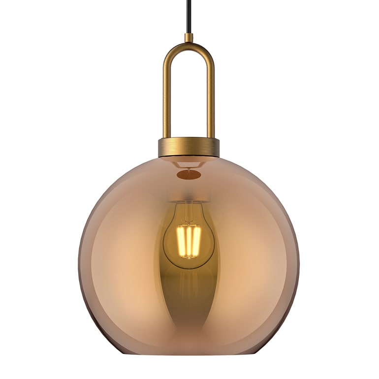 Alora Lighting PD601710AGCP Aged Gold Soji 10