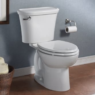 American Standard 5308.014 165 Laurel Round Front Toilet Seat Silver
