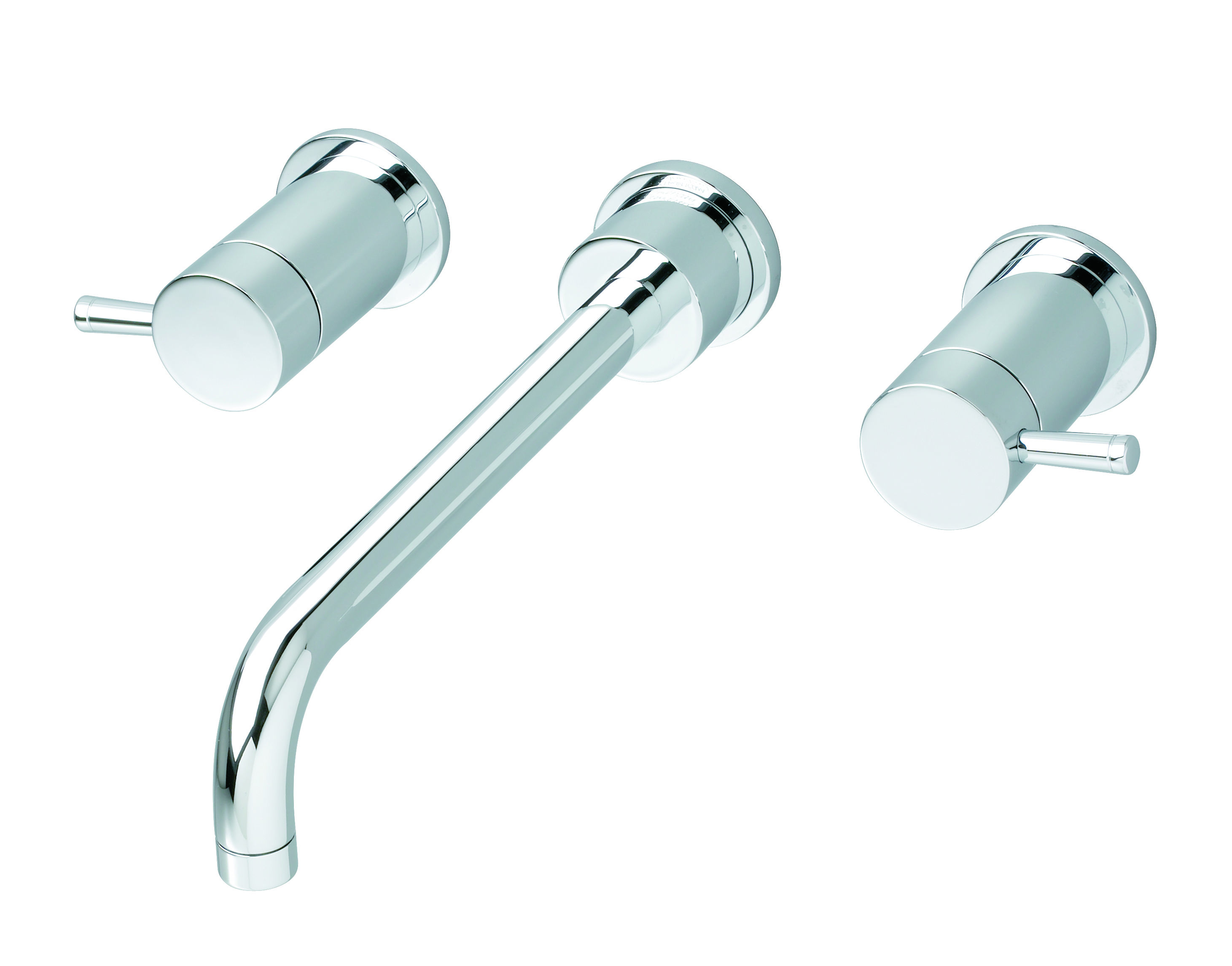 American Standard 2064.451.002 Polished Chrome Serin Wall ...
