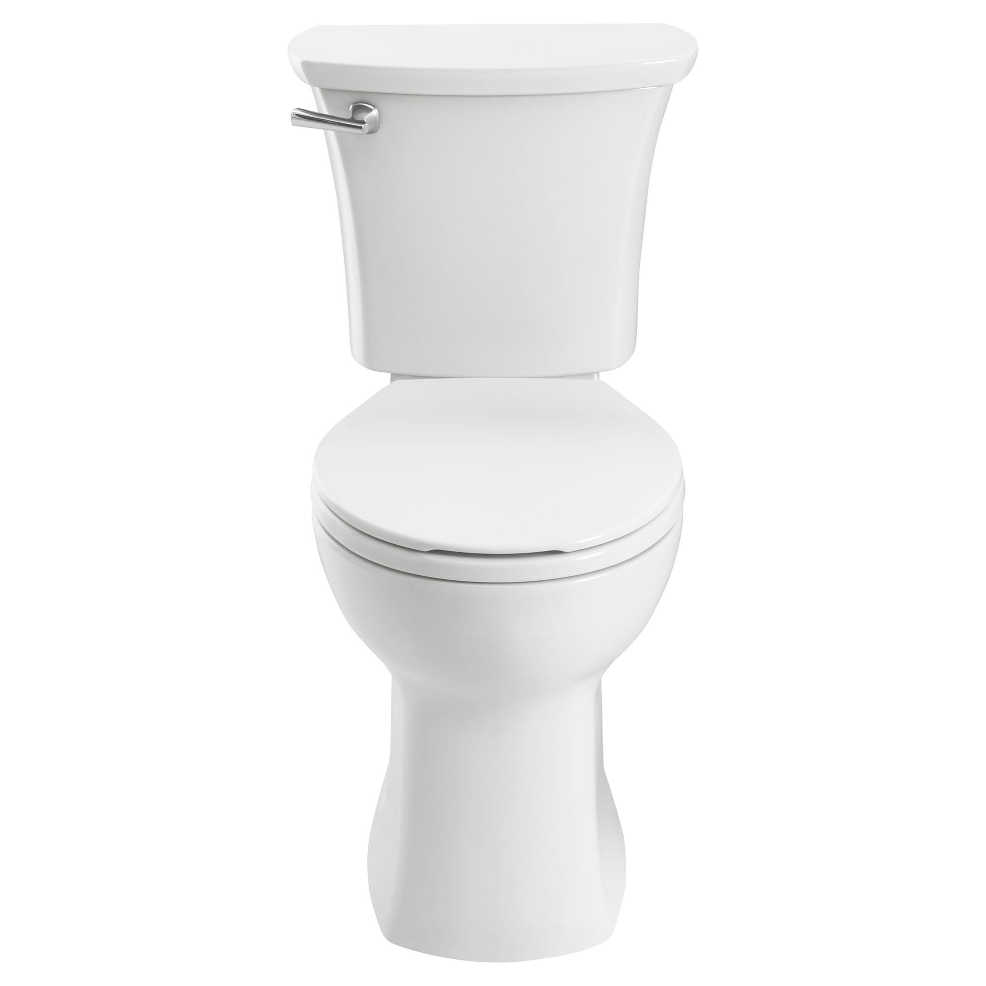 American Standard Edgemere White Round Chair Height 2-piece WaterSense Soft  Close Toilet 10-in Rough-In 1.28-GPF in the Toilets department at