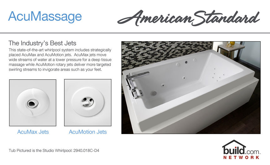 American Standard 2742 448wck2 020 White Town Square 71 1 2