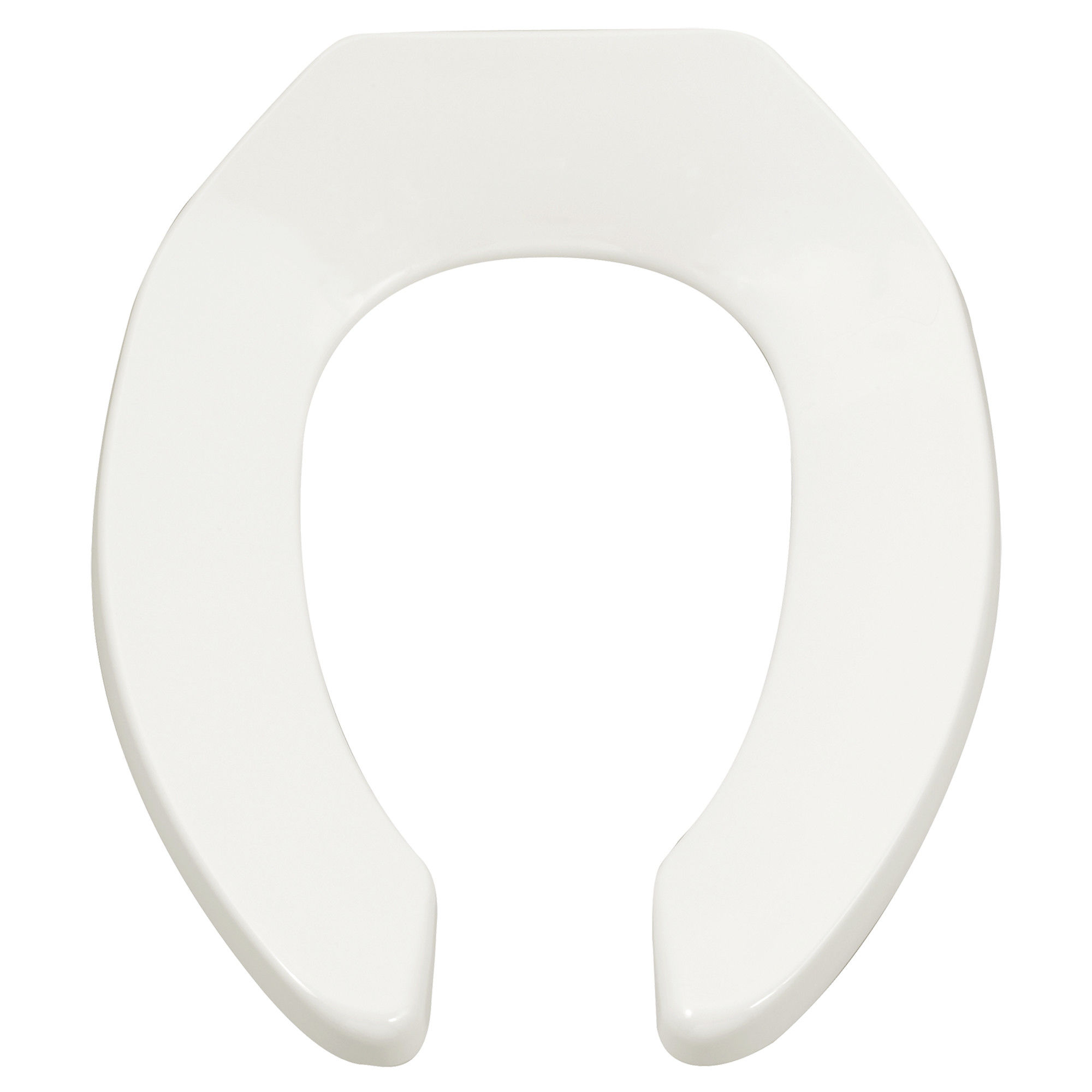 American Standard 5901.110T White Elongated Toilet Seat With Open Front 
