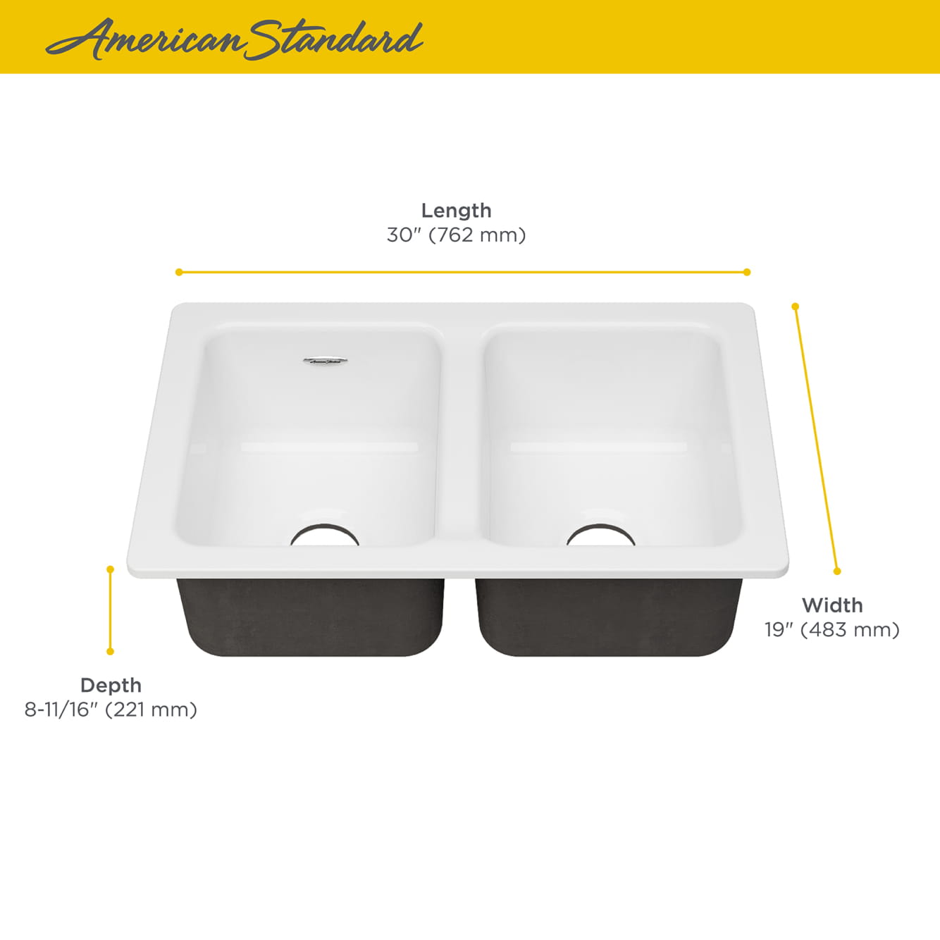 Average Kitchen Sink Dimensions Things In The Kitchen