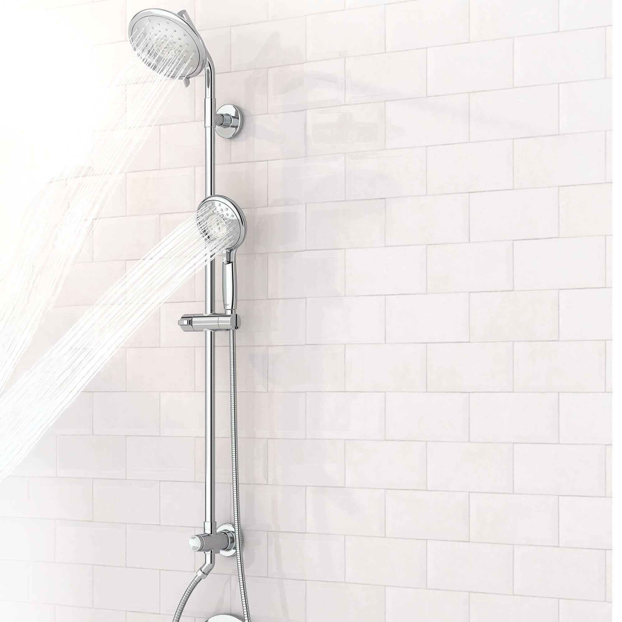 American Standard 9038.834 Spectra shops Versa Shower System - Chrome