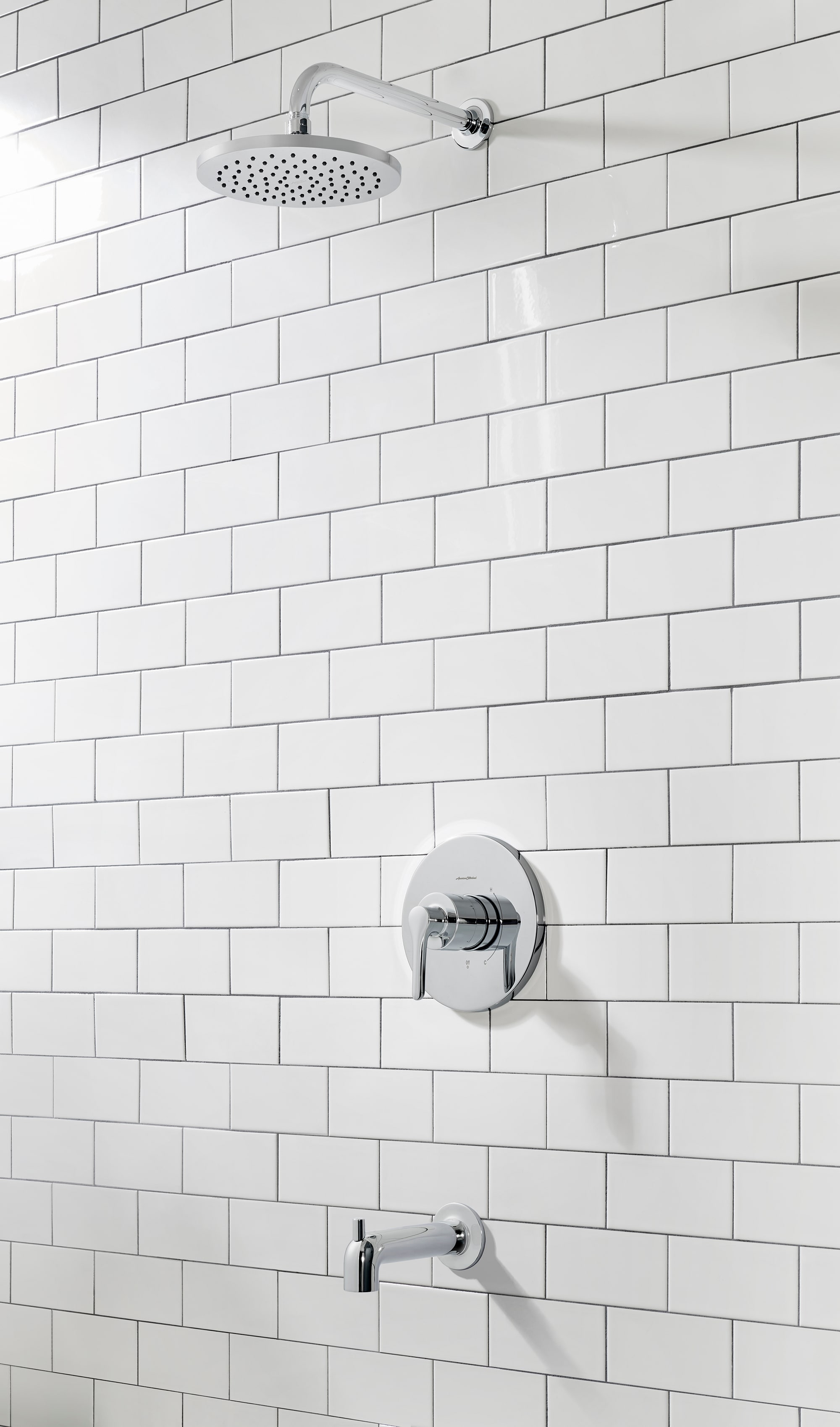 American Standard Tu 295 Brushed Nickel Studio S Tub And Shower Trim Package With 1 75 Gpm Single Function Shower Head Faucet Com