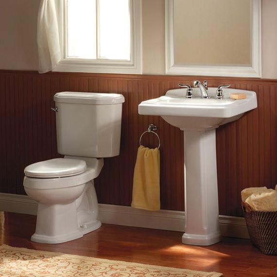American Standard 0555 001 020 White Portsmouth Pedestal Sink Only American Standard 0555 001 020 White Portsmouth Pedestal Sink Only With Single Faucet Hole 24 3 8 Length And Overflow Com