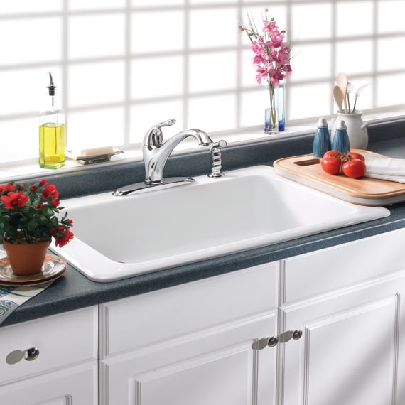 American Standard 7193.804.345 Bisque Single Basin ...