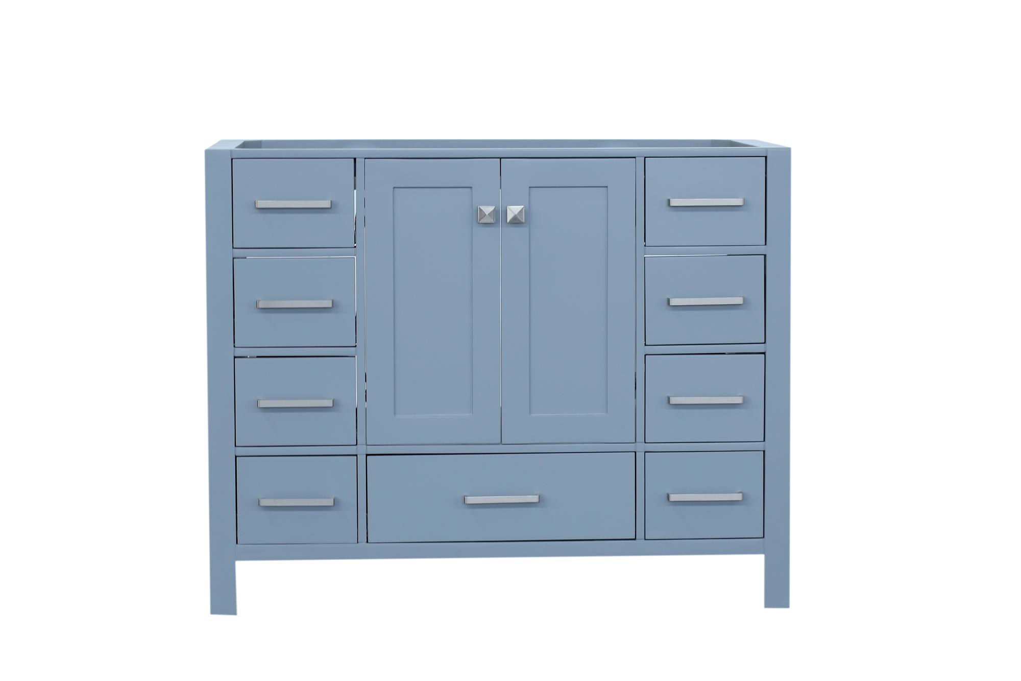 Ariel A043s Bc Gry Grey Cambridge 42, 42 Vanity Cabinet Only