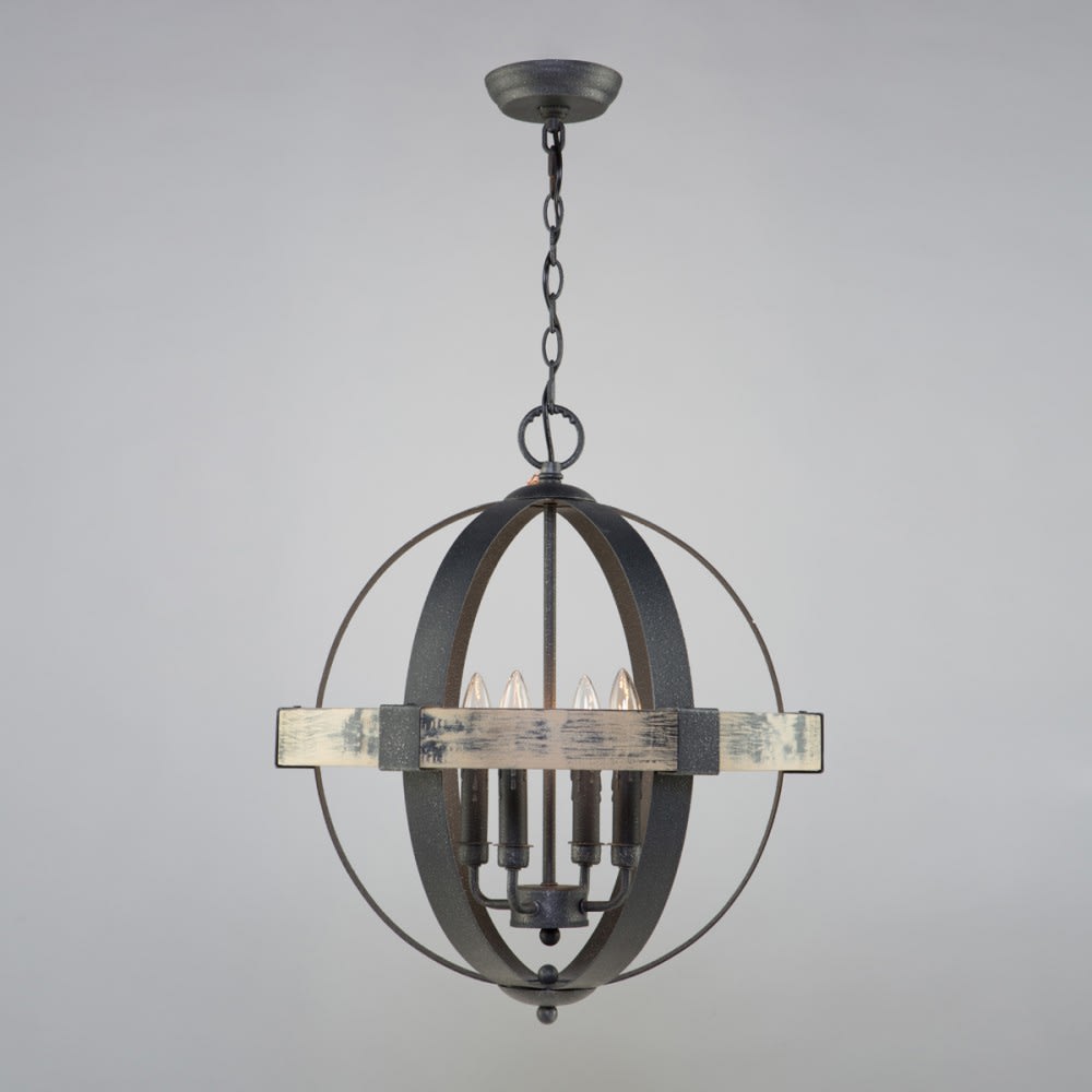 Artcraft Lighting Ac10015 Aspen Wood Black Castello 20 Wide 4 Artcraft Lighting Ac10015 Aspen Wood Black Castello 20 Wide 4 Light Mini Chandelier Lightingshowplace Com