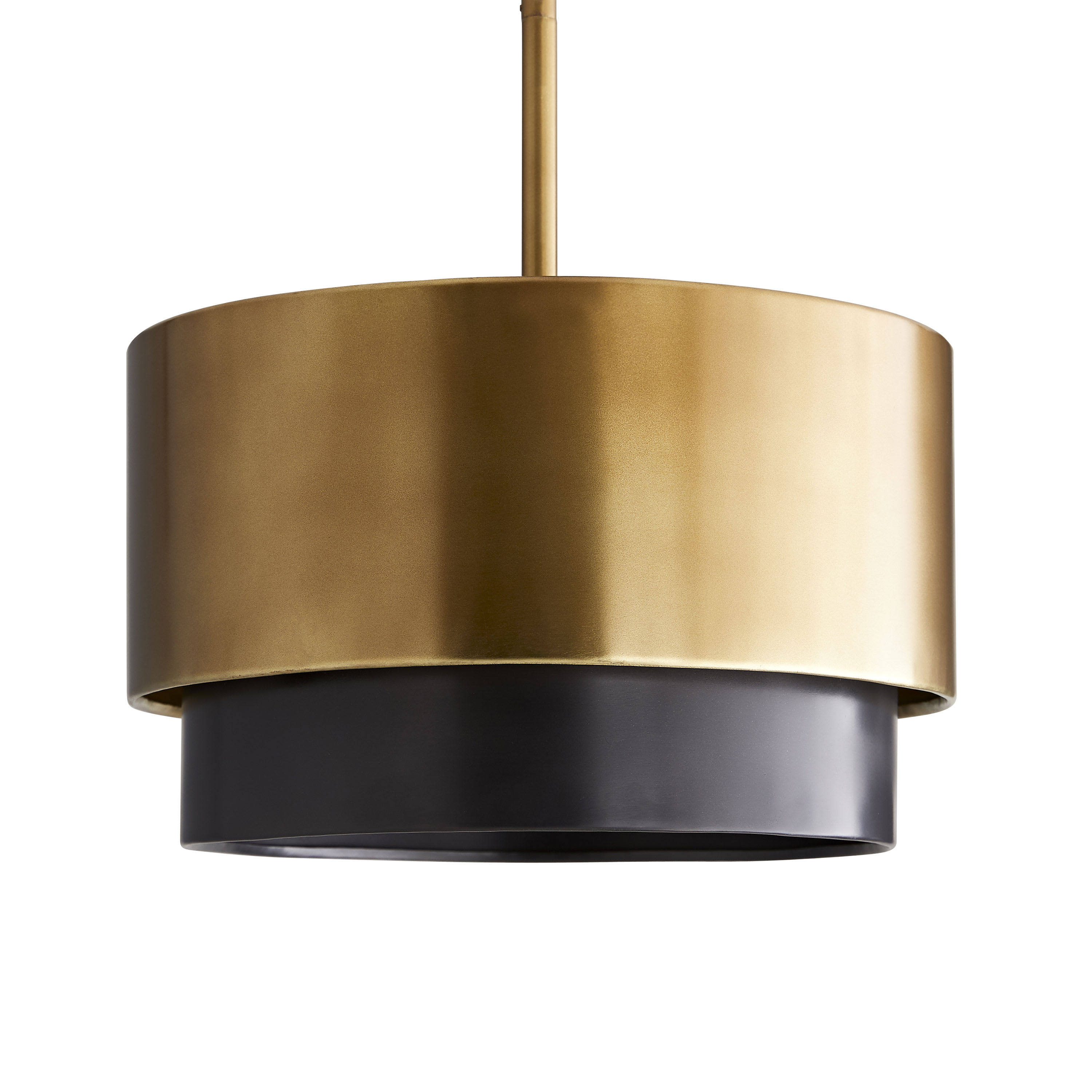 Arteriors 44906 Vintage Brass Bronze Nolan Mini 3 Light 14
