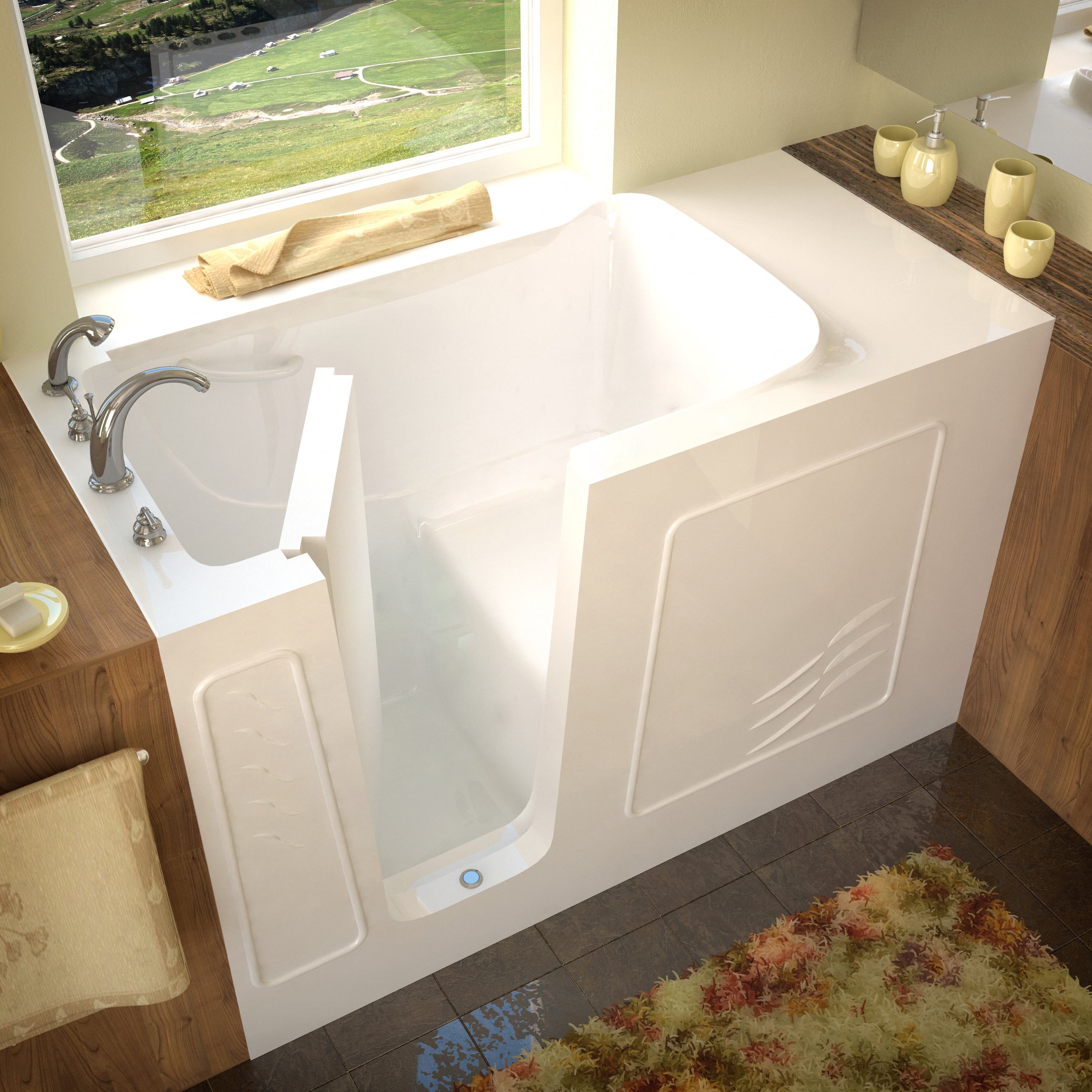 Avano Av3060wilbs Biscuit Walk In Tubs 60 Gel Coated Soaking