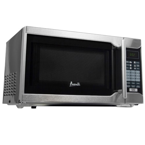 Avanti - 0.7 Cu. ft. Compact Microwave - Stainless Steel