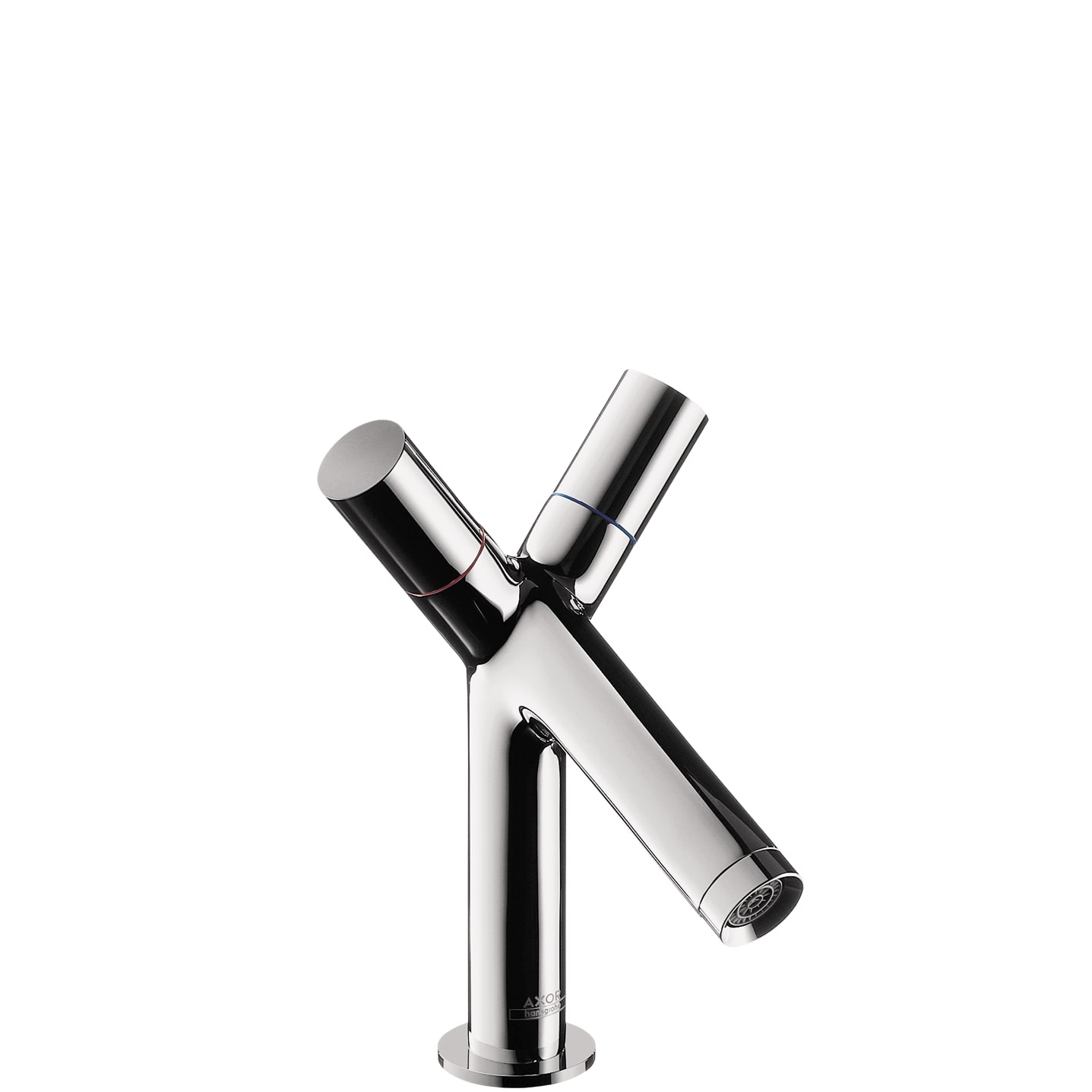 Axor 10030001 Chrome Starck 1 2 Gpm Single Hole Double Handle