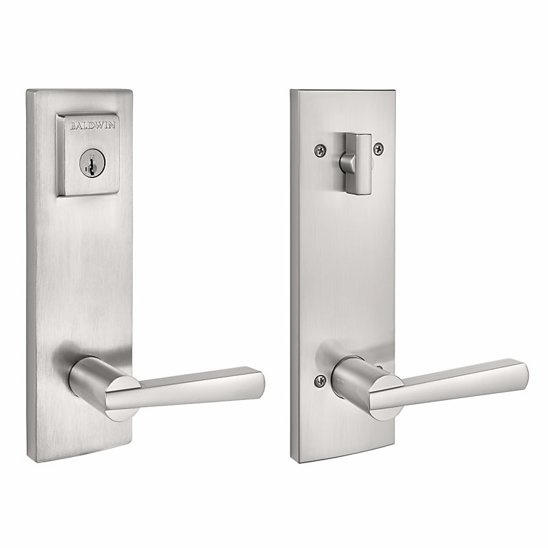 Emtek Modern Sideplate Knobs & Levers — Lux Door Hardware