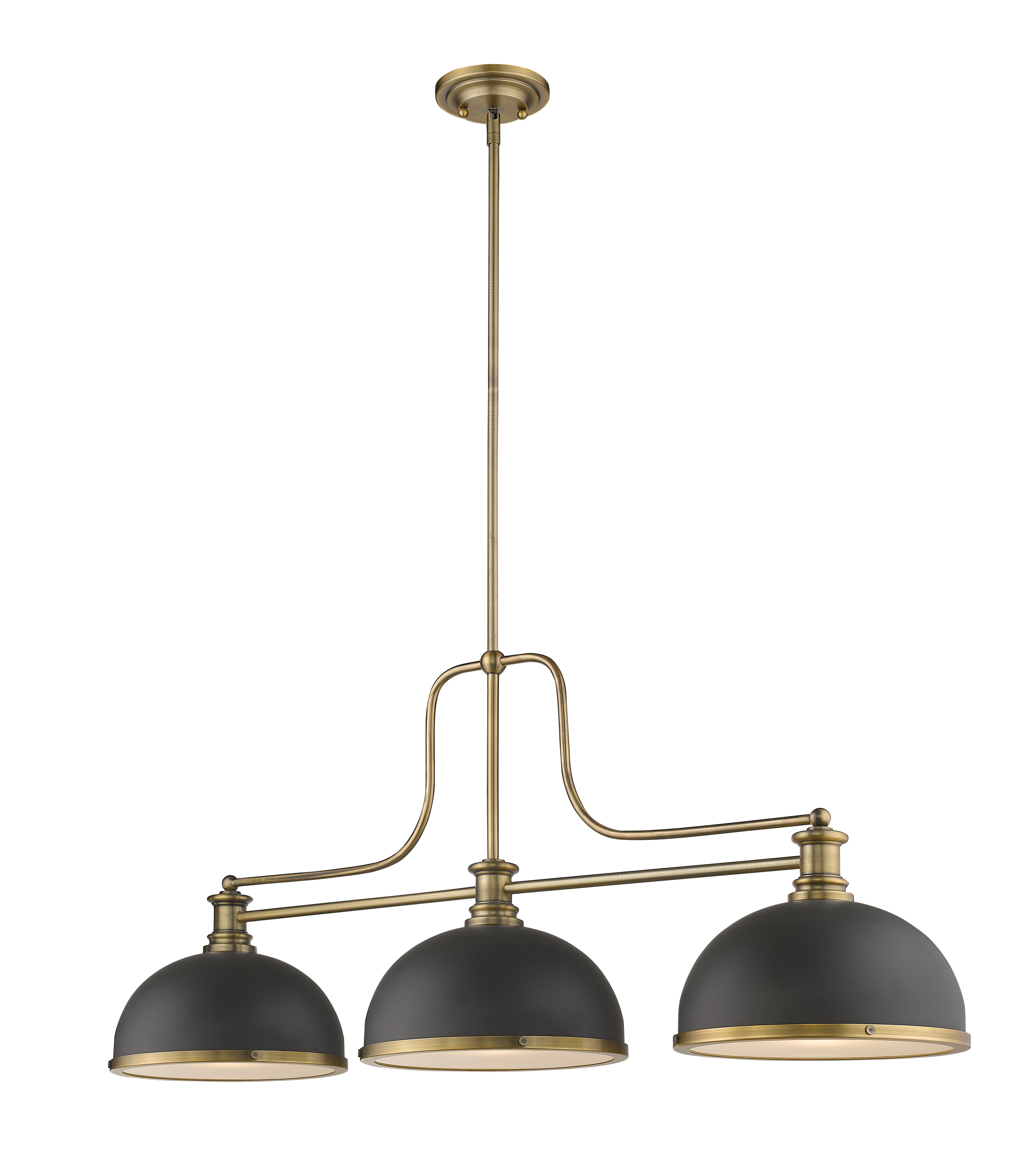 Bellevue ZCH30014BRZHTB Bronze / Heritage Brass Agnes 3