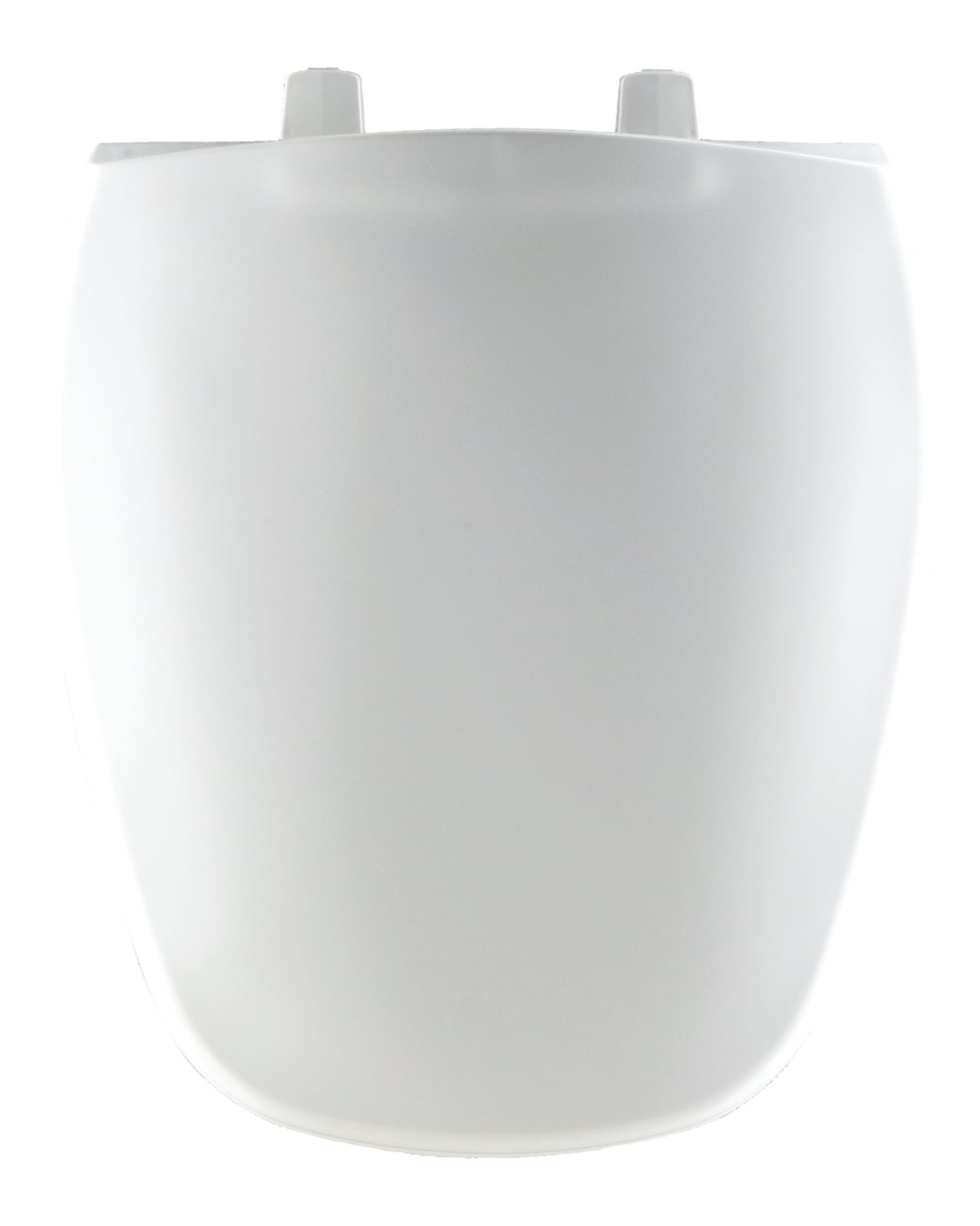 Bemis 1240200162 Eljer Emblem Plastic Round Toilet Seat Silver 