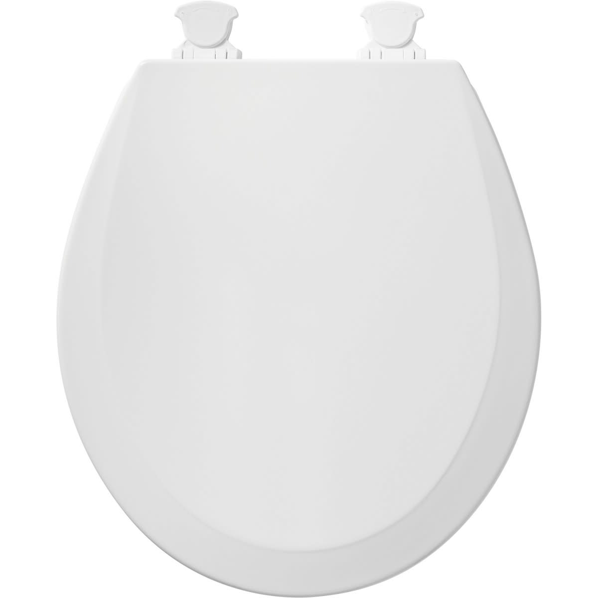 Pink" for sale online Venetian "Bemis 500EC063 Molded Wood Round Toilet Seat With Easy Clean and Change Hinge 