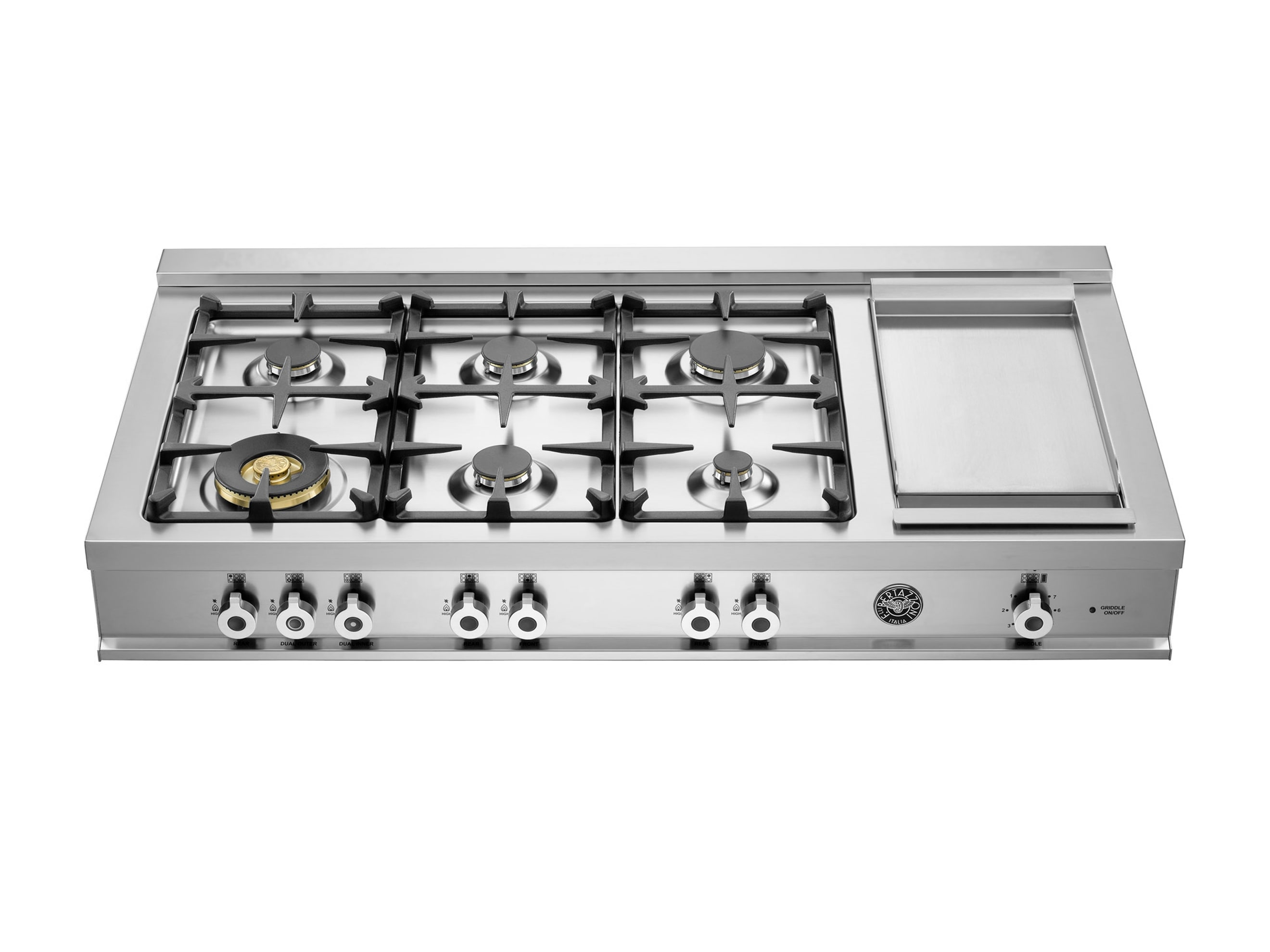 Bertazzoni Cb486g00x Stainless Steel 48 Inch Wide Built In Gas