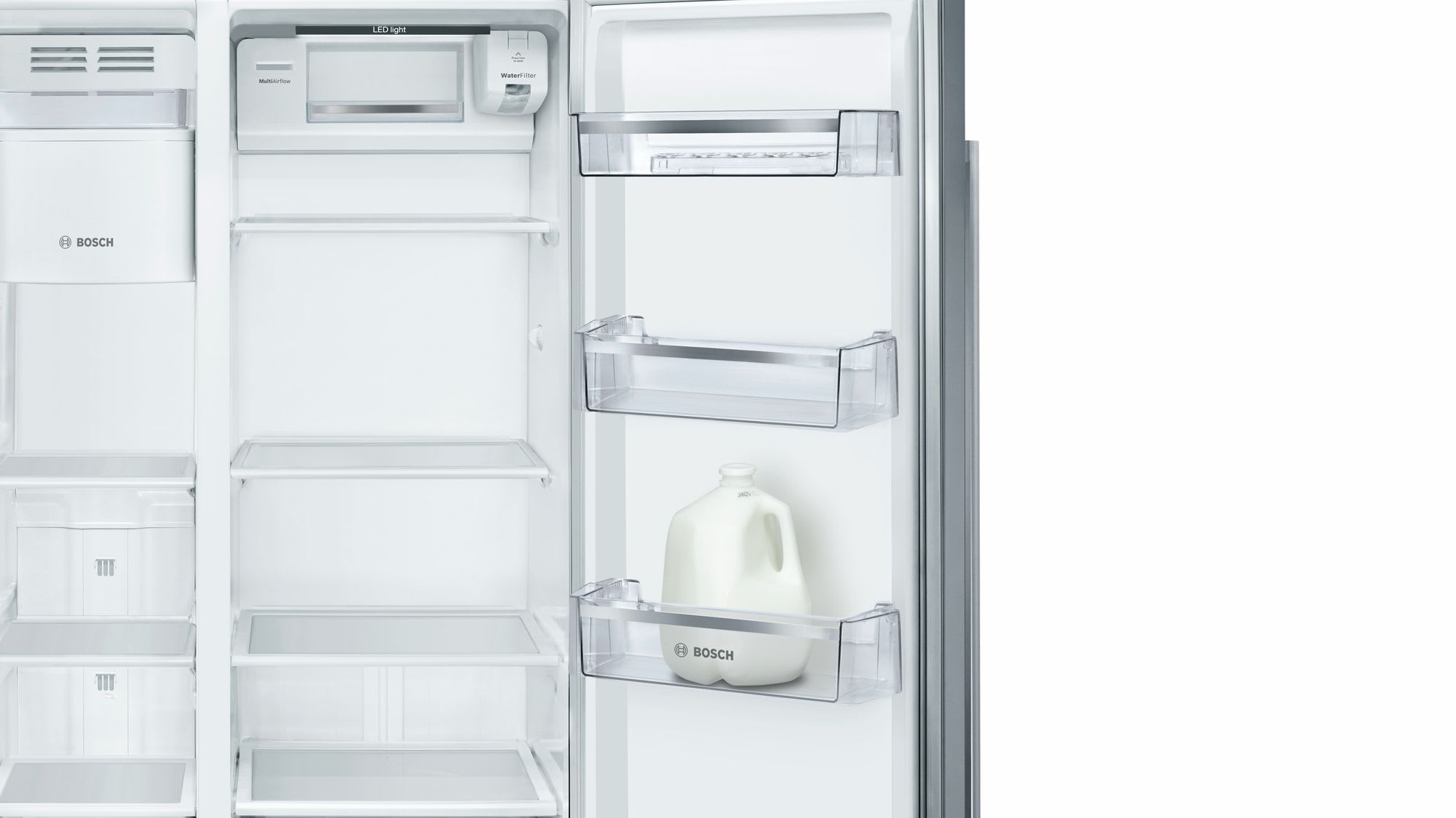 Bosch Side By Side Refrigerators B20cs30sn