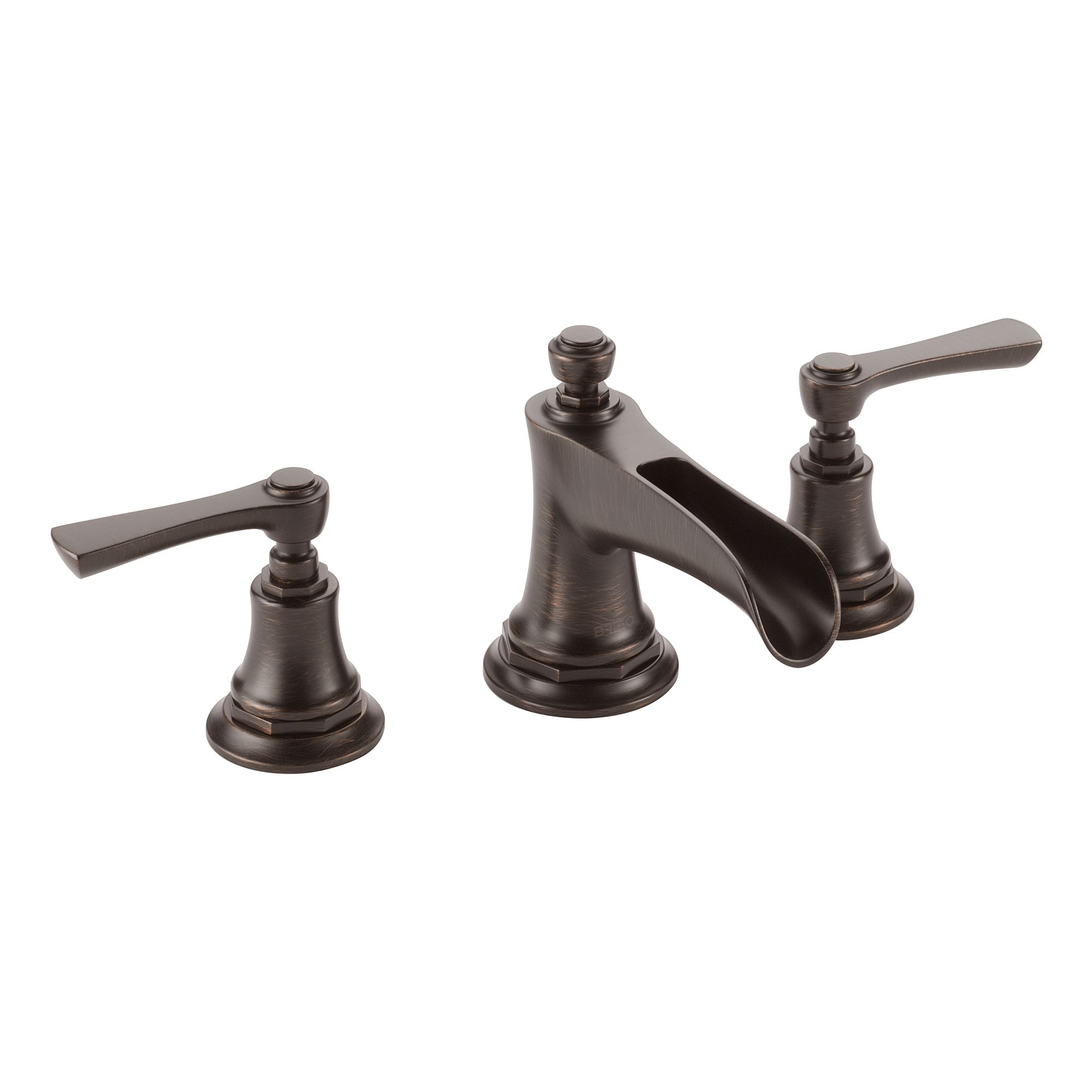 Brizo 65361lf Rblhp Venetian Bronze Rook Waterfall Widespread Brizo 65361lf Rblhp Venetian Bronze Rook Waterfall Widespread Bathroom Faucet With Pop Up Drain Embly Includes Lifetime Warranty Less Handles