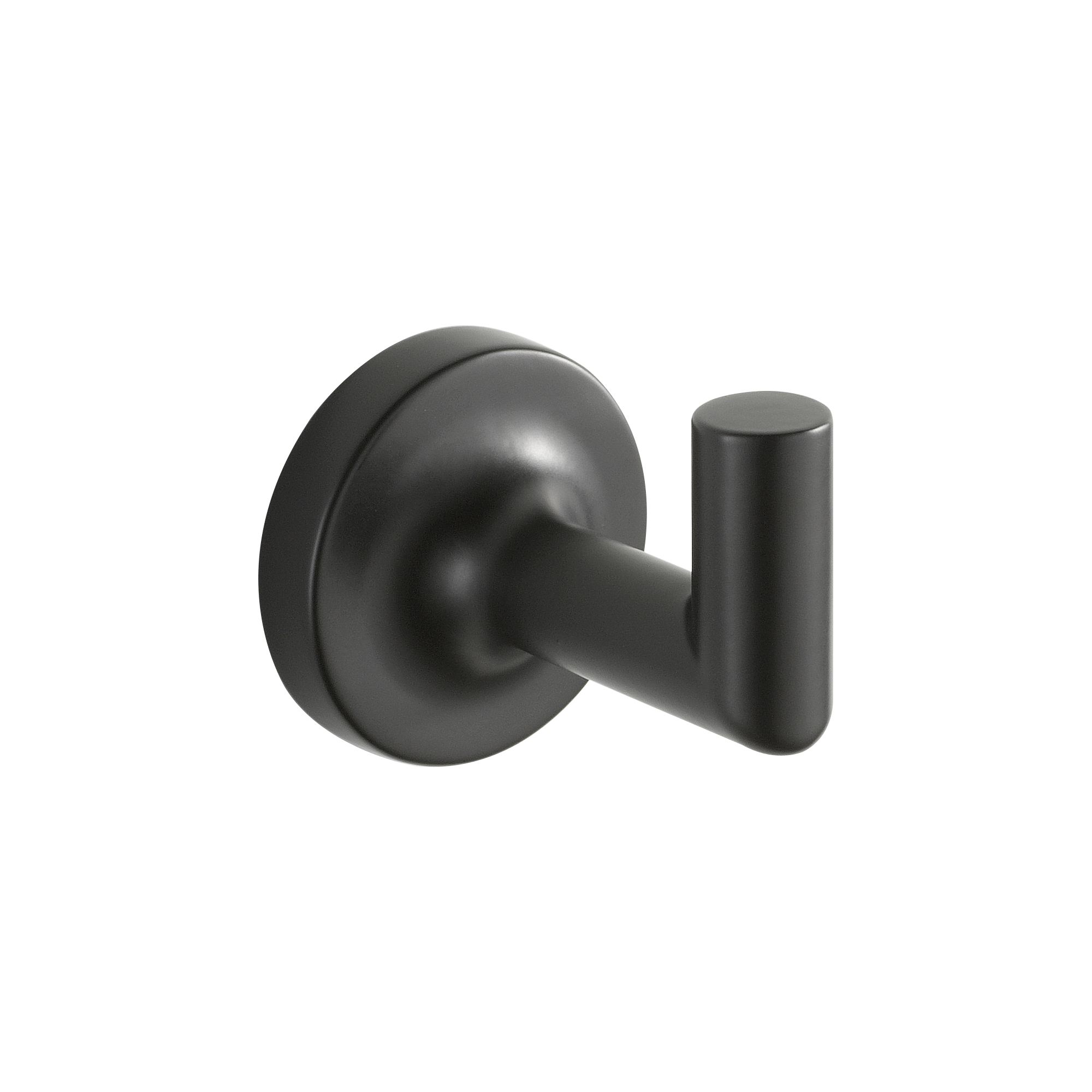 Brizo 693575-BL Matte Black Odin Single Robe Hook - Faucet.com