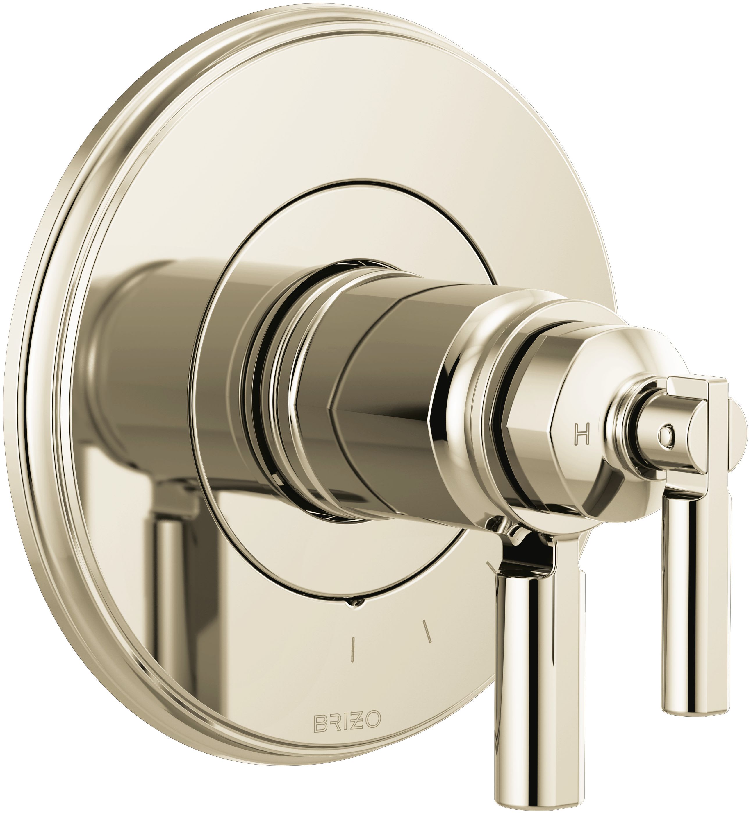 Brizo T60076-GL Luxe Gold Invari Thermostatic Valve Trim