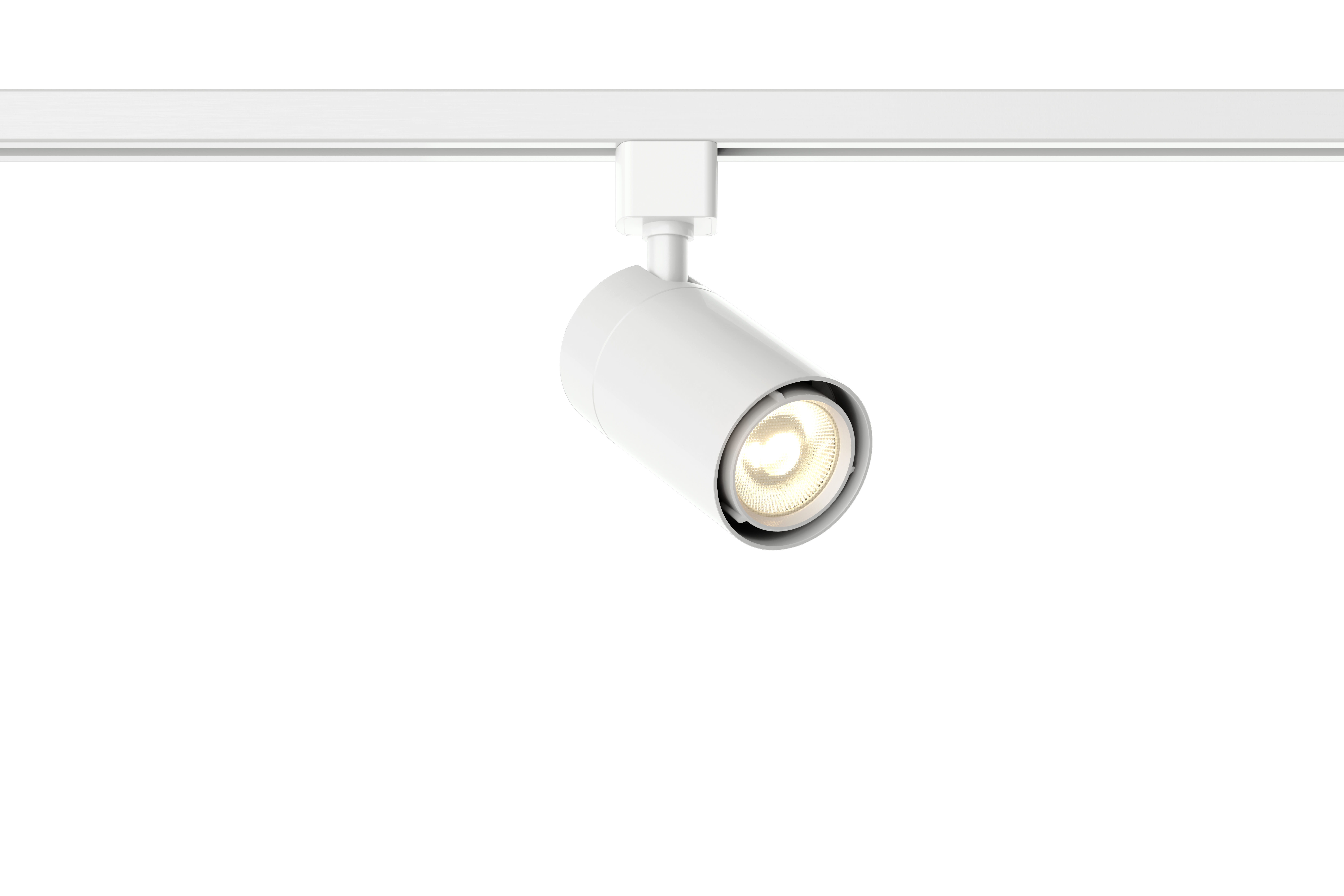 Lighting White GX15 5" Tall 3000K LED Track Head - LightingDirect.com