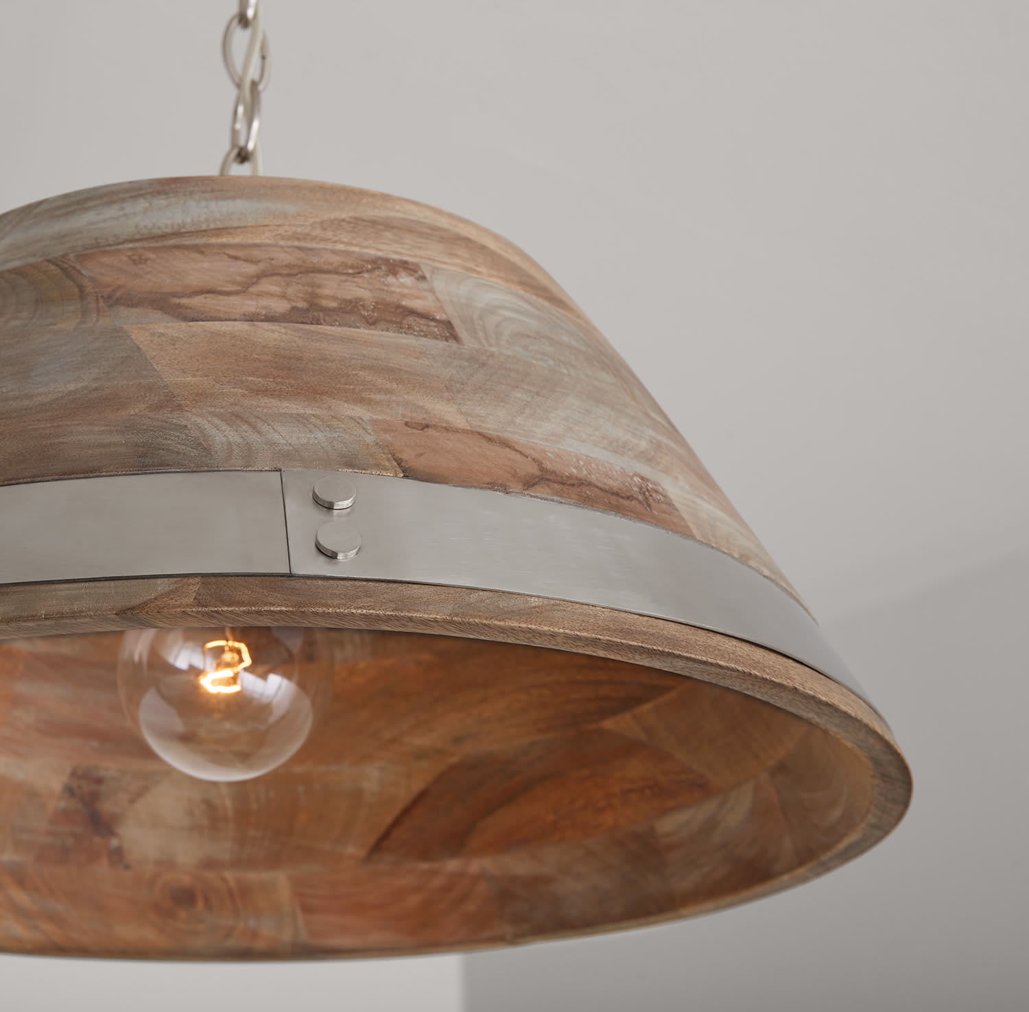 Capital Lighting 340813GN Grey Wash / Matte Nickel Hugo 20