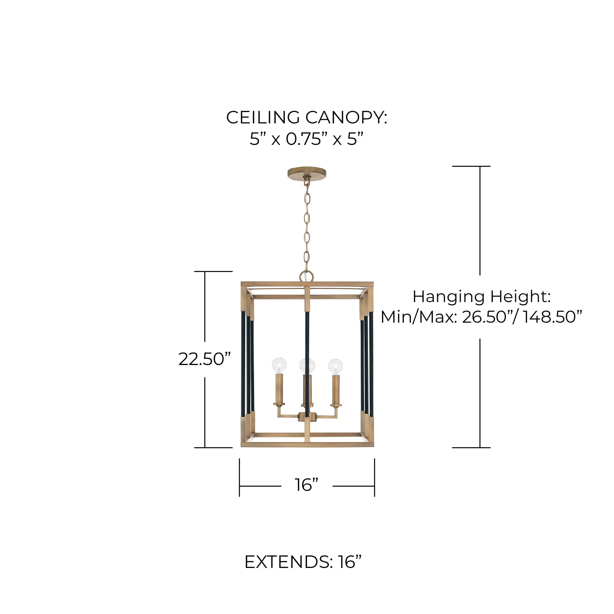 Capital Lighting 544742NK Polished Nickel / Black Bleeker 4 Capital Lighting 544742NK Polished Nickel / Black Bleeker 4
