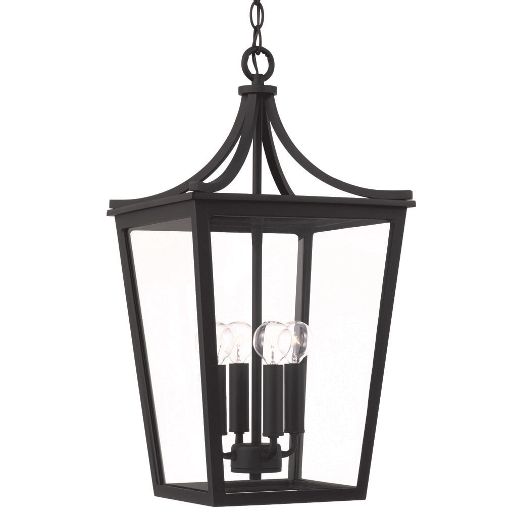 Capital Lighting 947942BK Black Adair 4 Light 12