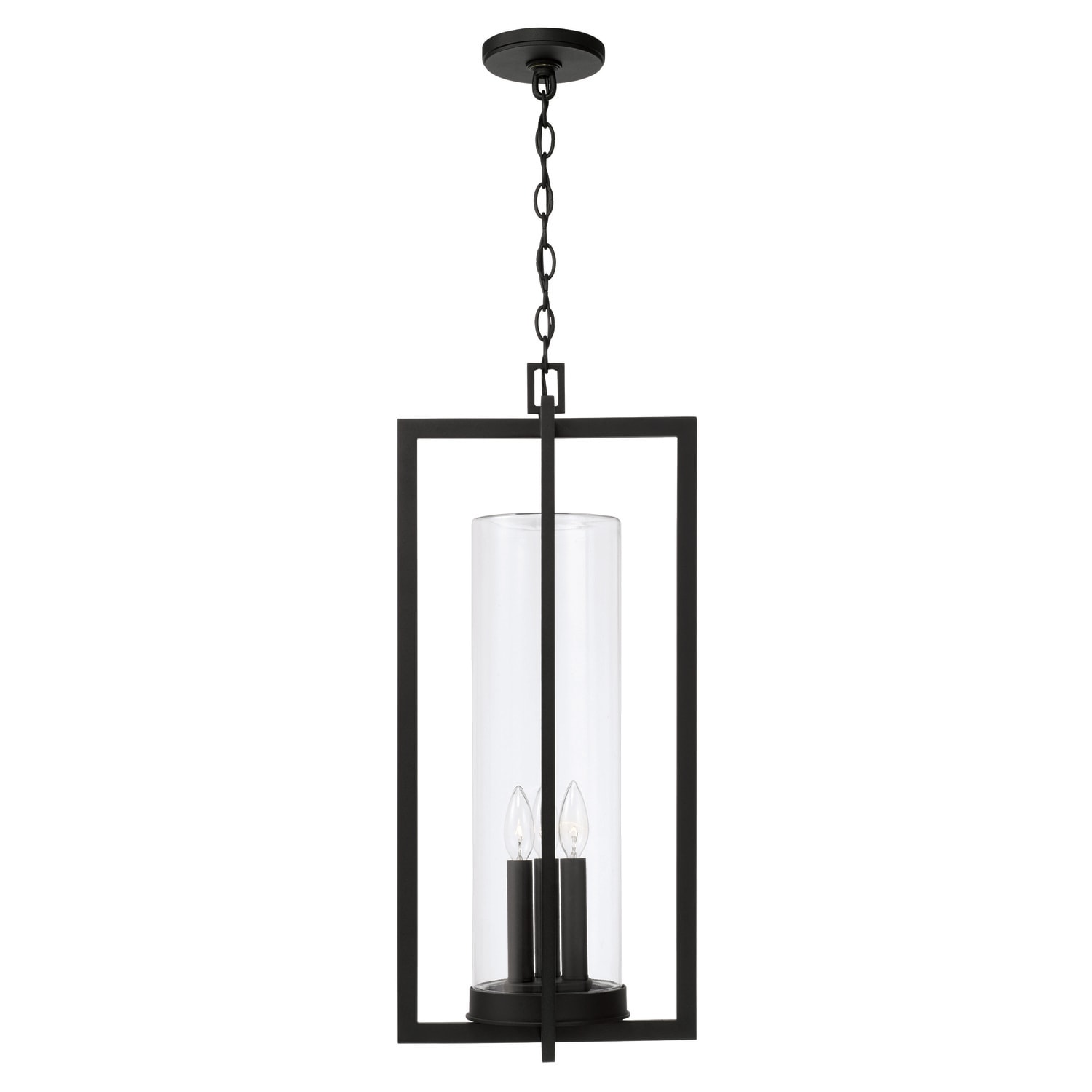 Capital Lighting 948232BK Black Kent 3 Light 12