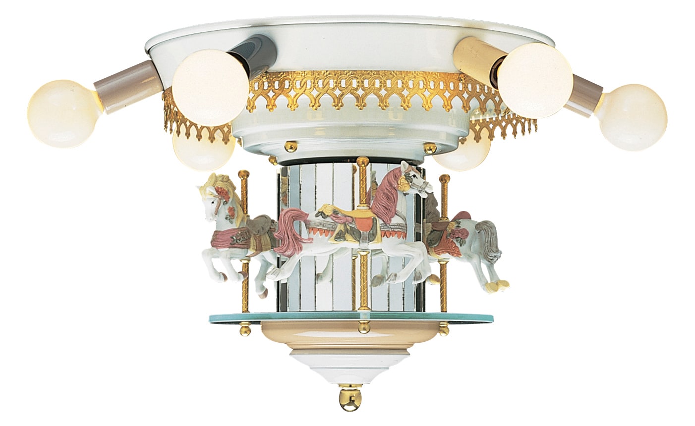 Craftmade LKE100-E12 Carousel Horses Contemporary / Modern