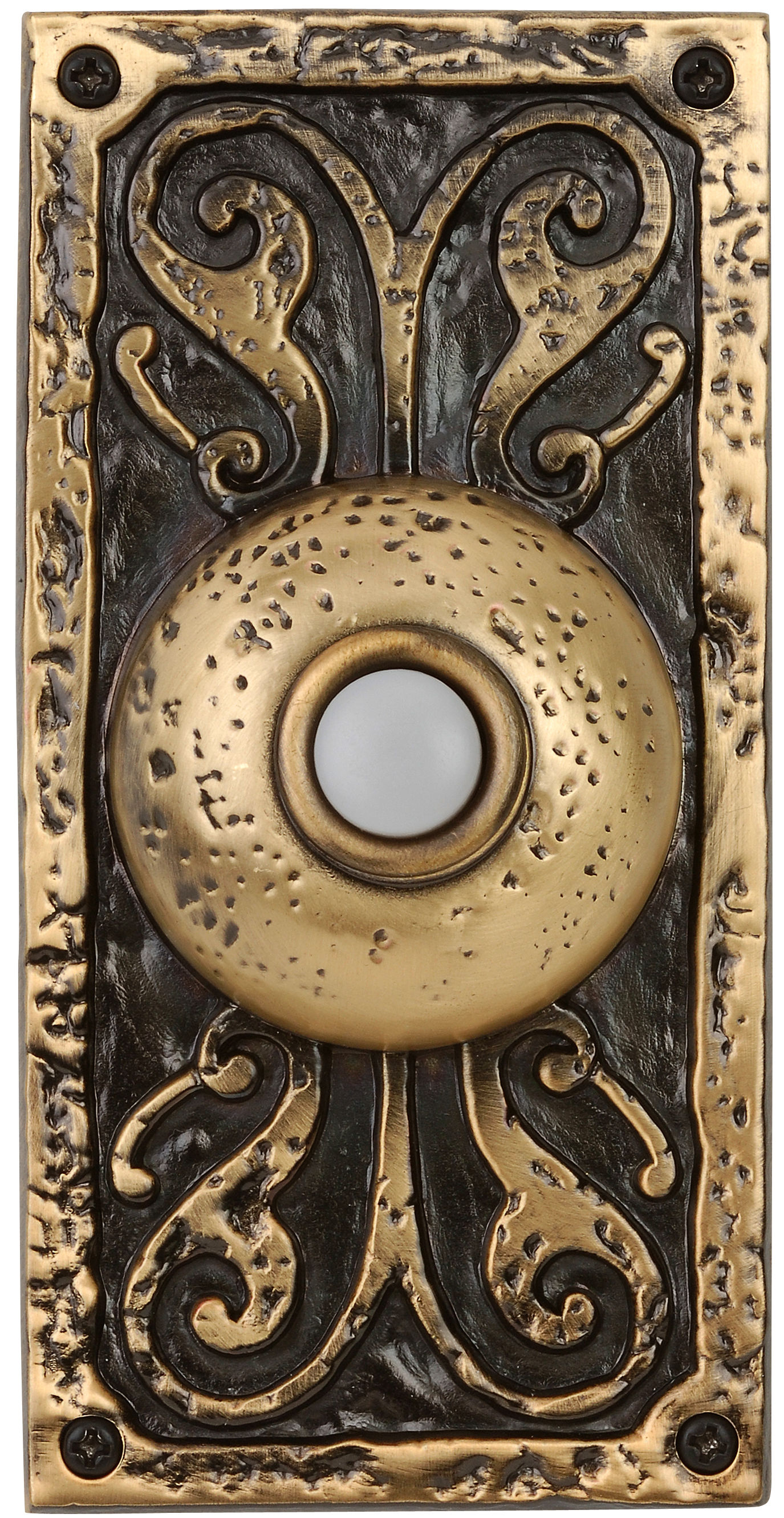 Craftmade Traditional Surface Mount Doorbell PB3037-AP Antique Pewter 