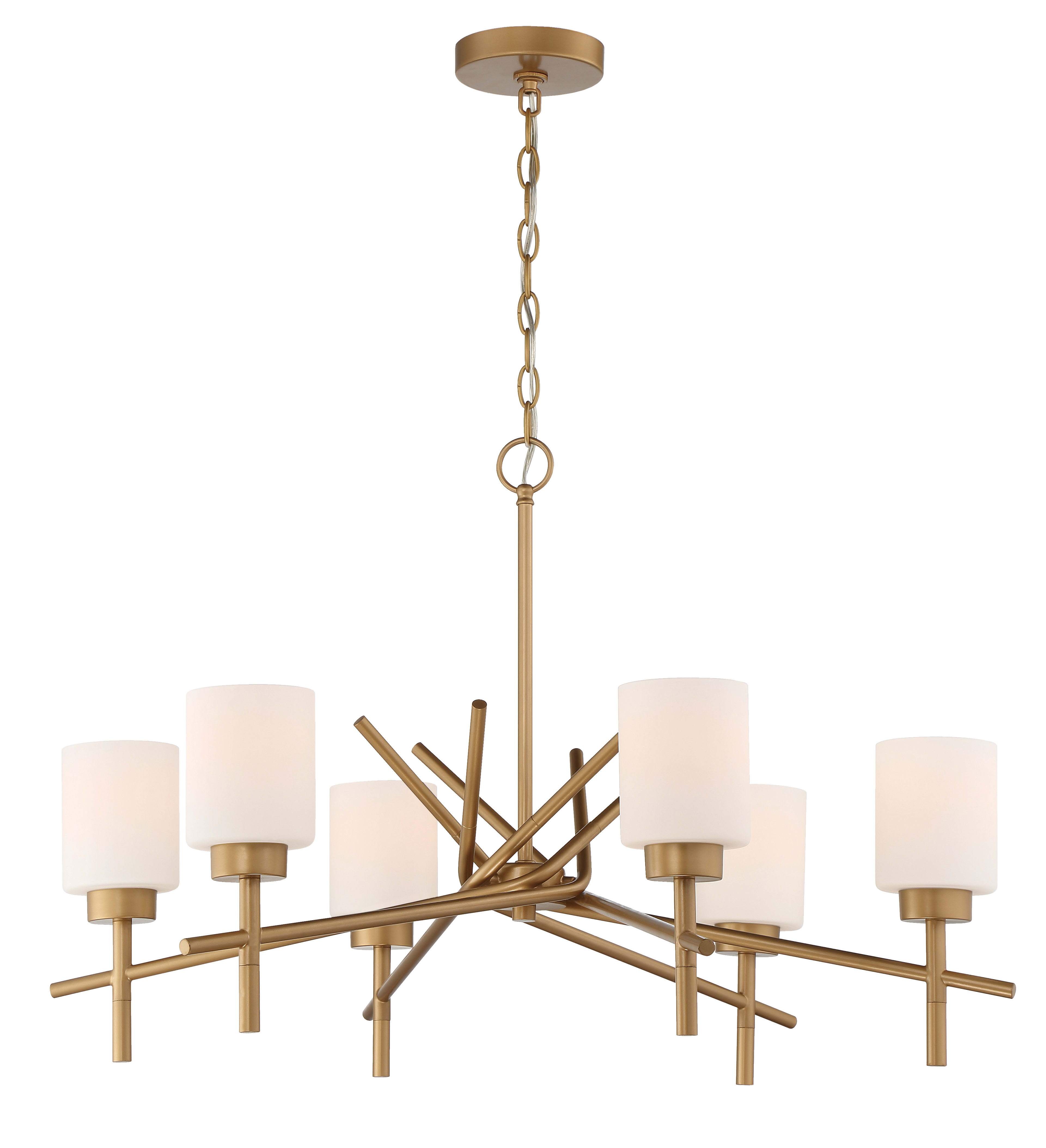 Westinghouse Sophie 1-Light Brushed Nickel Mini Pendant with