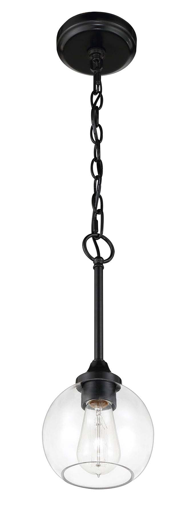 Craftmade 56291-FB Flat Black Glenda 6 Craftmade 56291-FB Flat Black Glenda 6