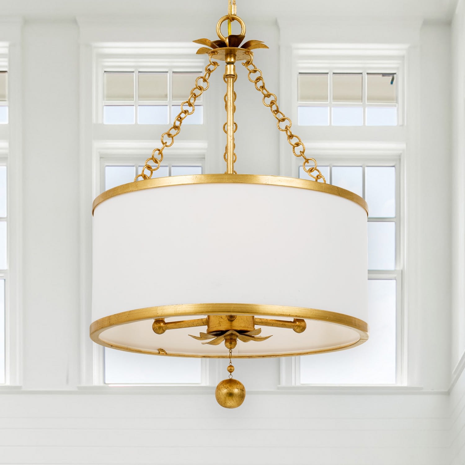 Broche 3 Light Mini Chandelier – Crystorama