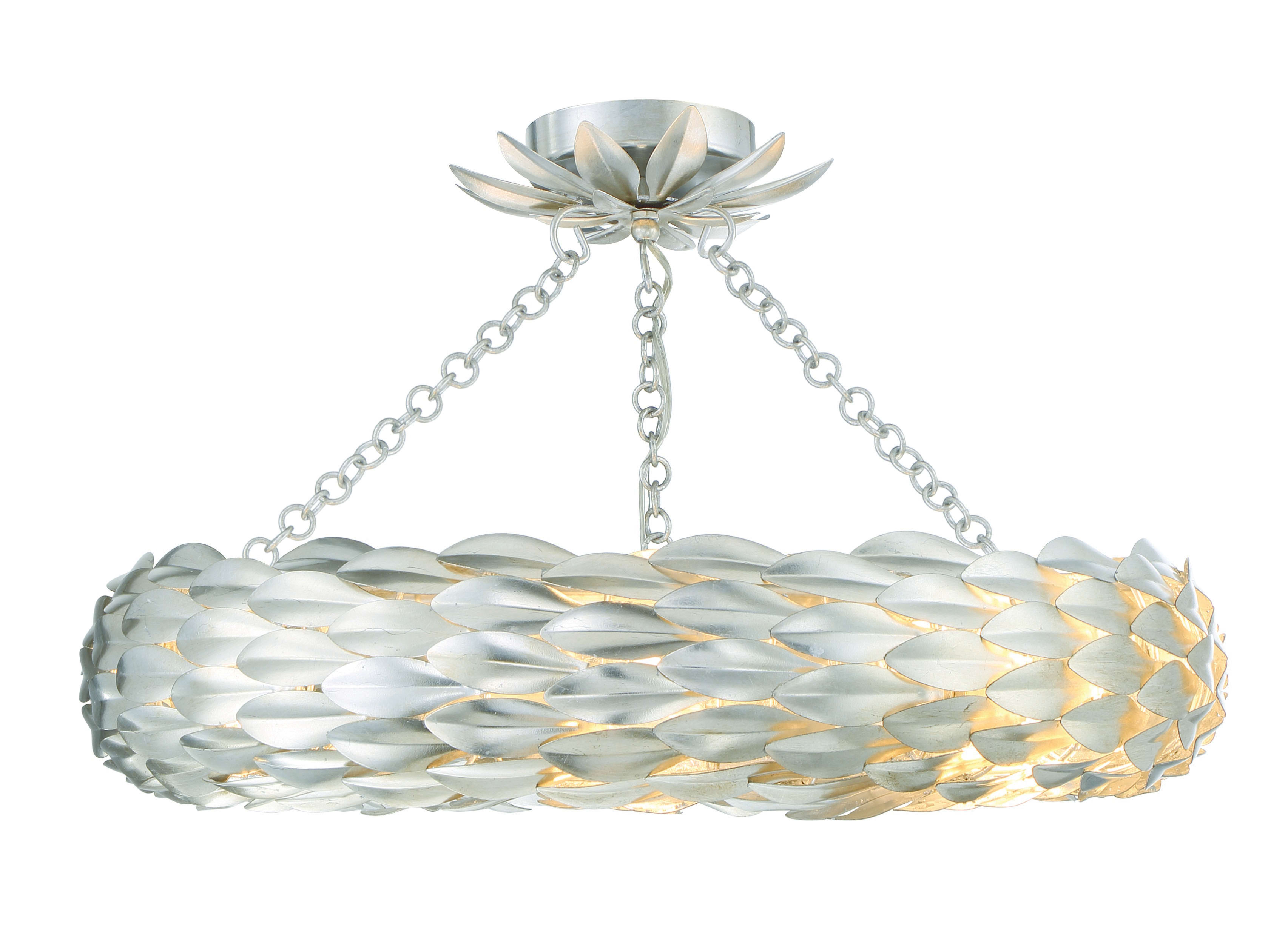 【送料0円】 Group Lighting Crystorama 536-SA_CEILING Silver Antique 置物、オブジェ
