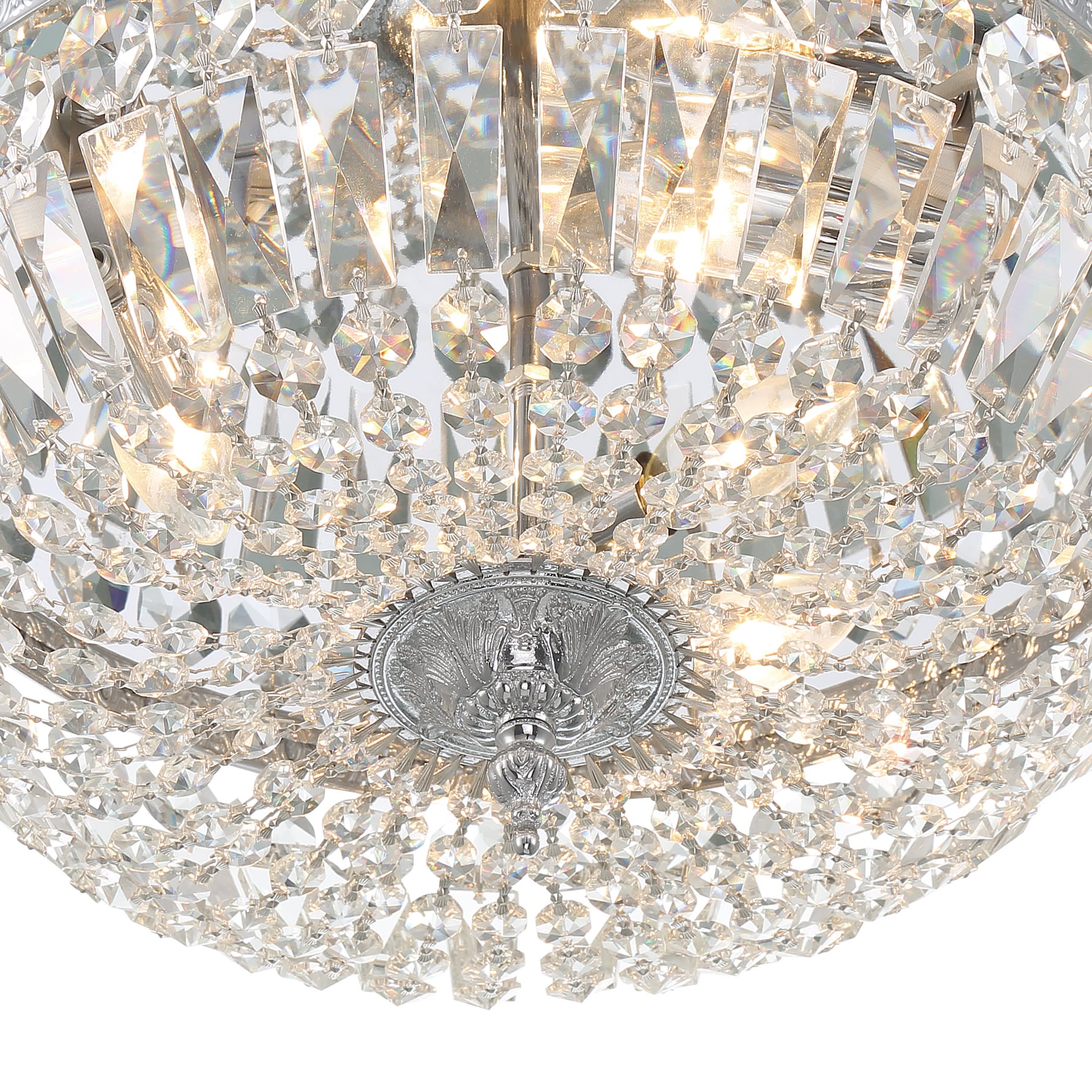 Crystorama Lighting Group 716-EB-CL-SAQ English Bronze