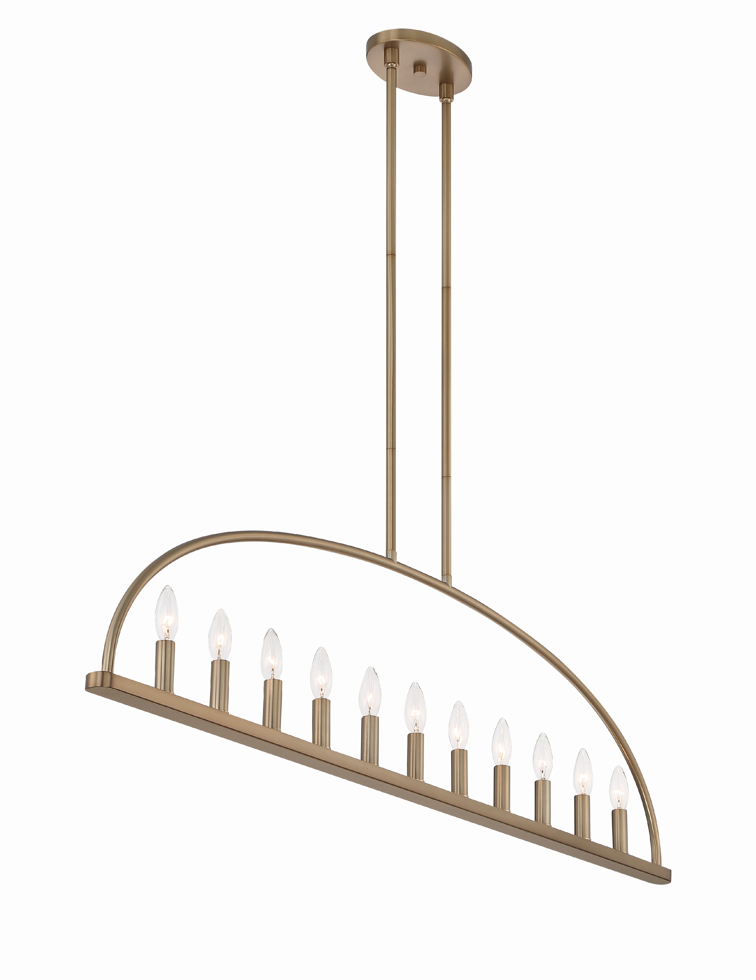 Crystorama Lighting Group ABB-3009-VG Vibrant Gold Abbott 11