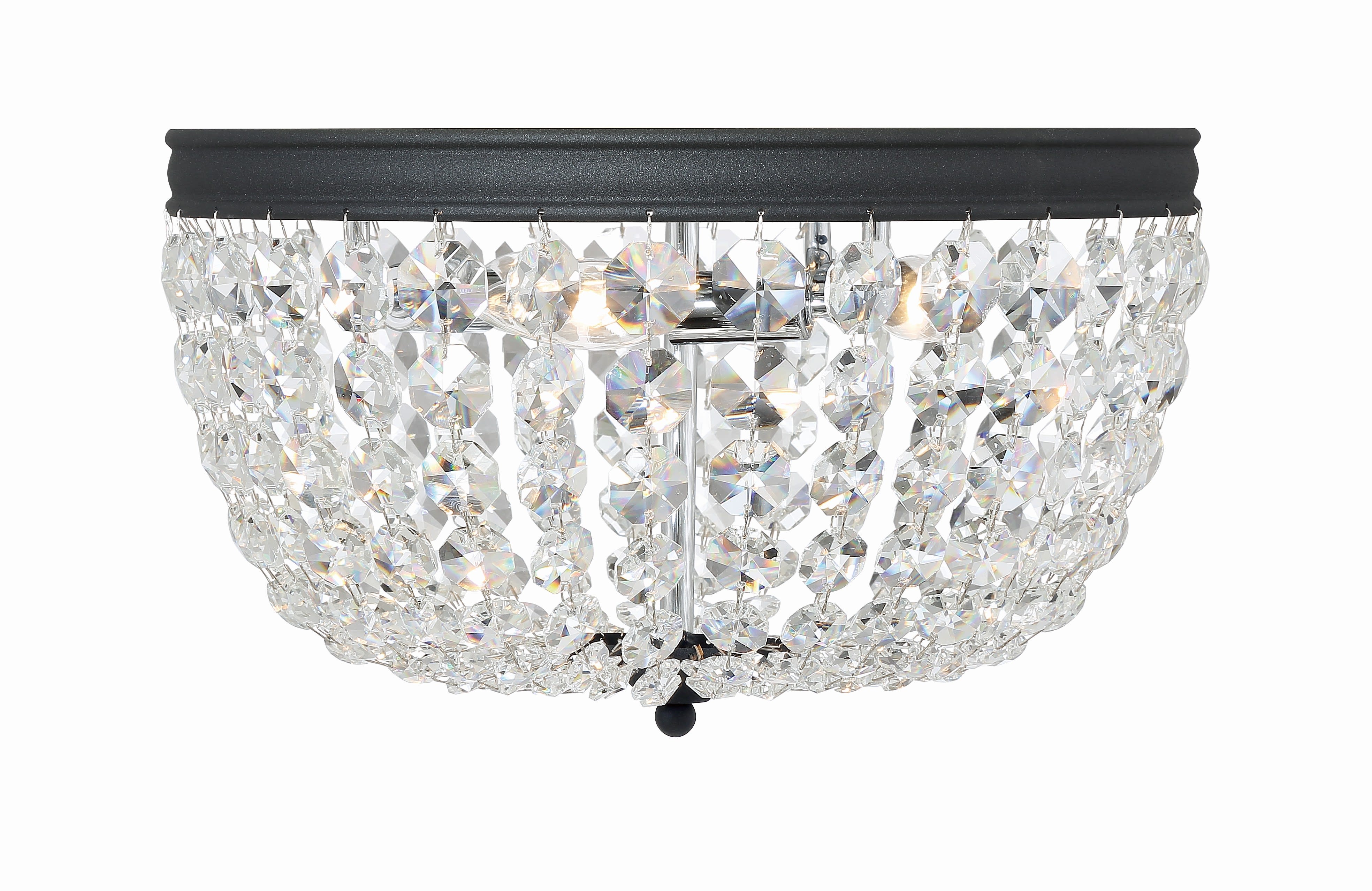 Crystorama Lighting Group NOL-314-BF-CL-MWP Black Forged
