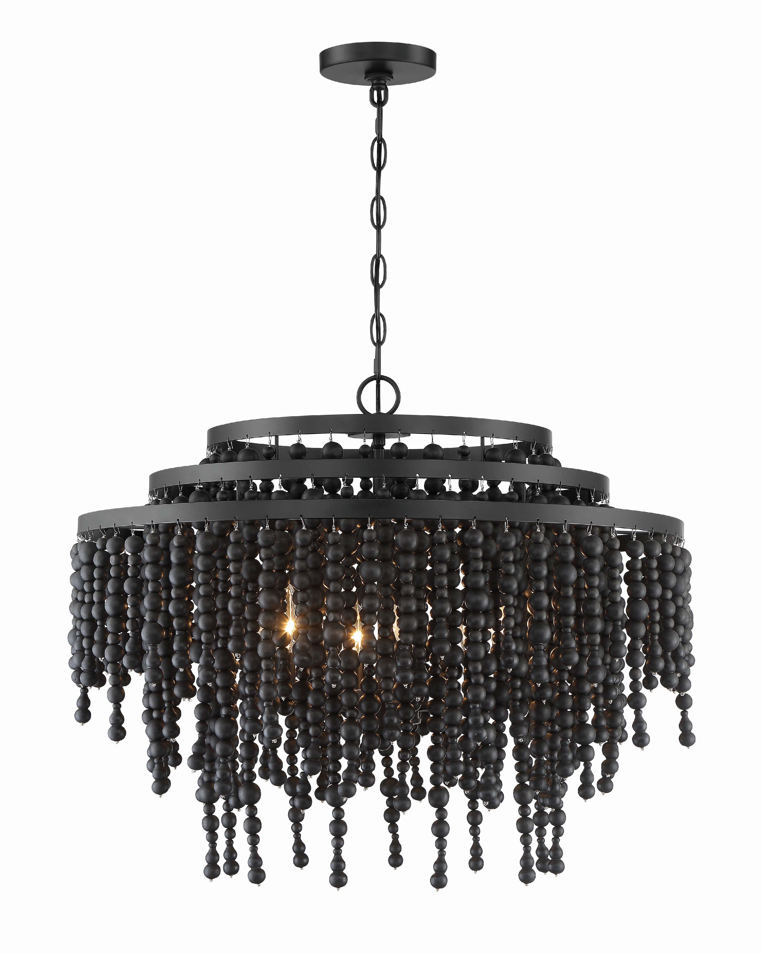 特価ブランド Lighting Crystorama Group 6 Poppy Bronze Forged POP-A5076-FB ワイン