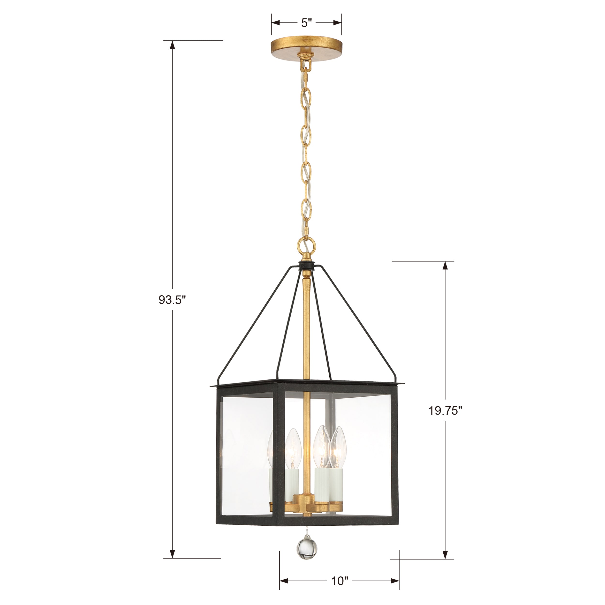Crystorama weston lantern outlet