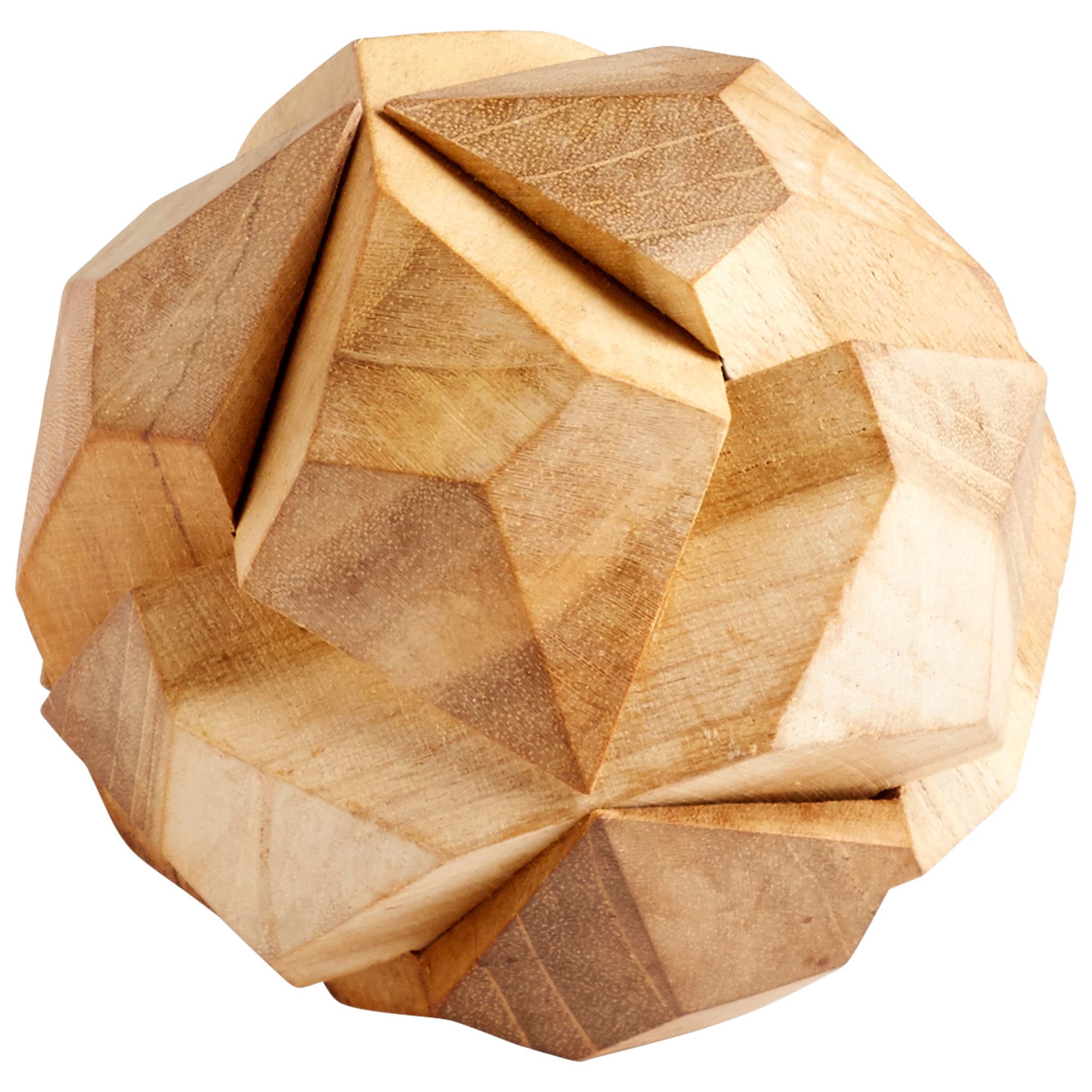 Cyan Design 09094 Natural Gemma Wood Abstract Statue