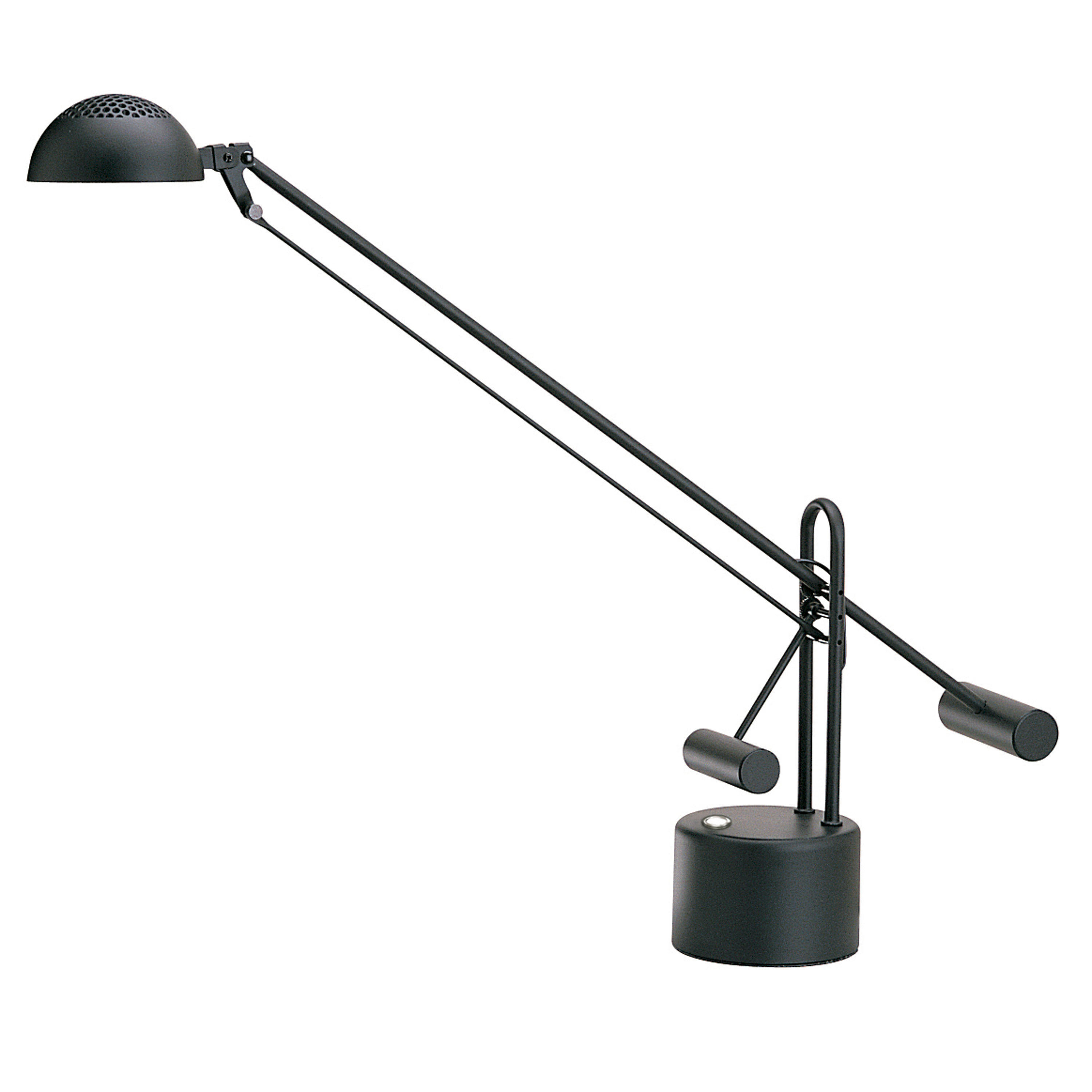 Dainolite DLED-102-BK Black Single 28" Tall Integrated LED Boom Lamp - LightingDirect.com